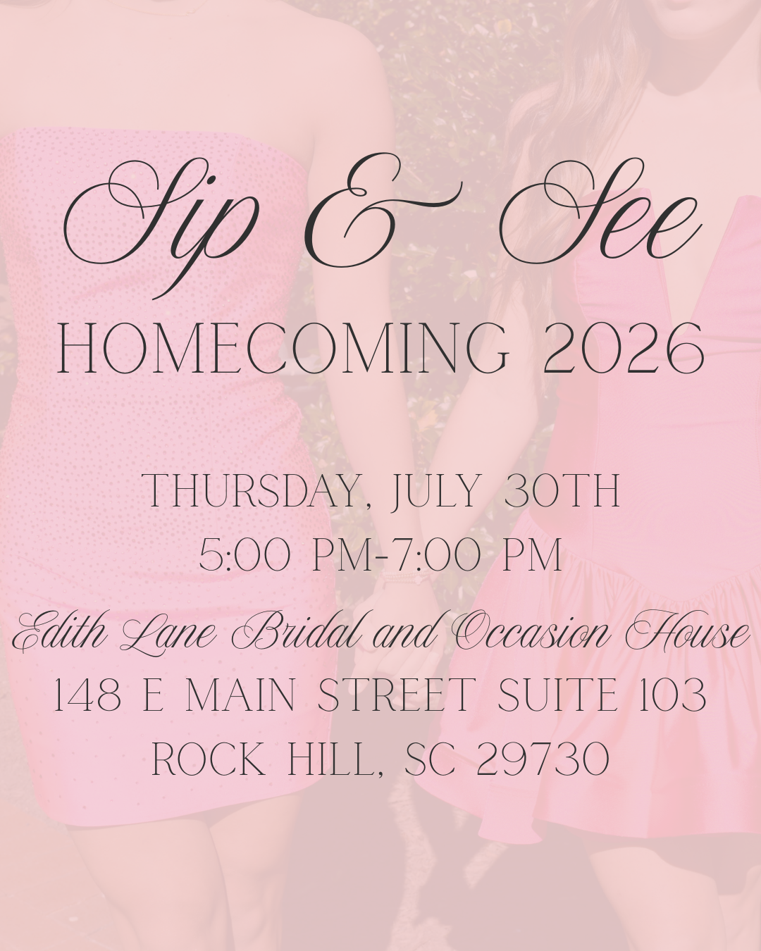 Sip & See - Hoco 2026