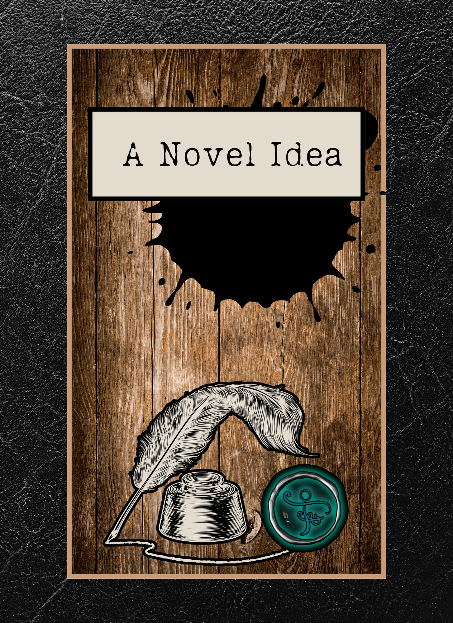 Inked & Feral Novel Planner- Wood