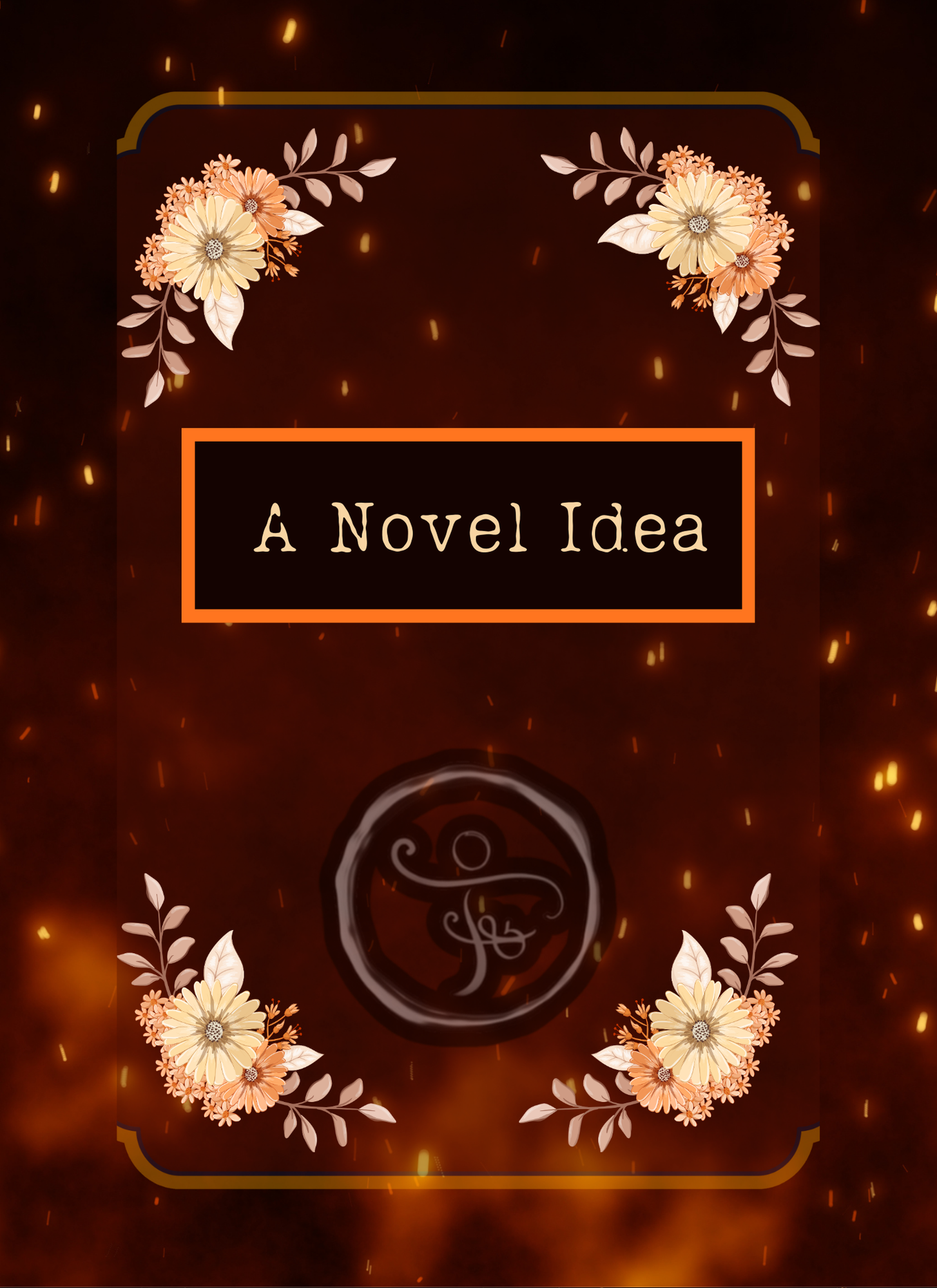 Inked & Feral Novel Planner- Orange