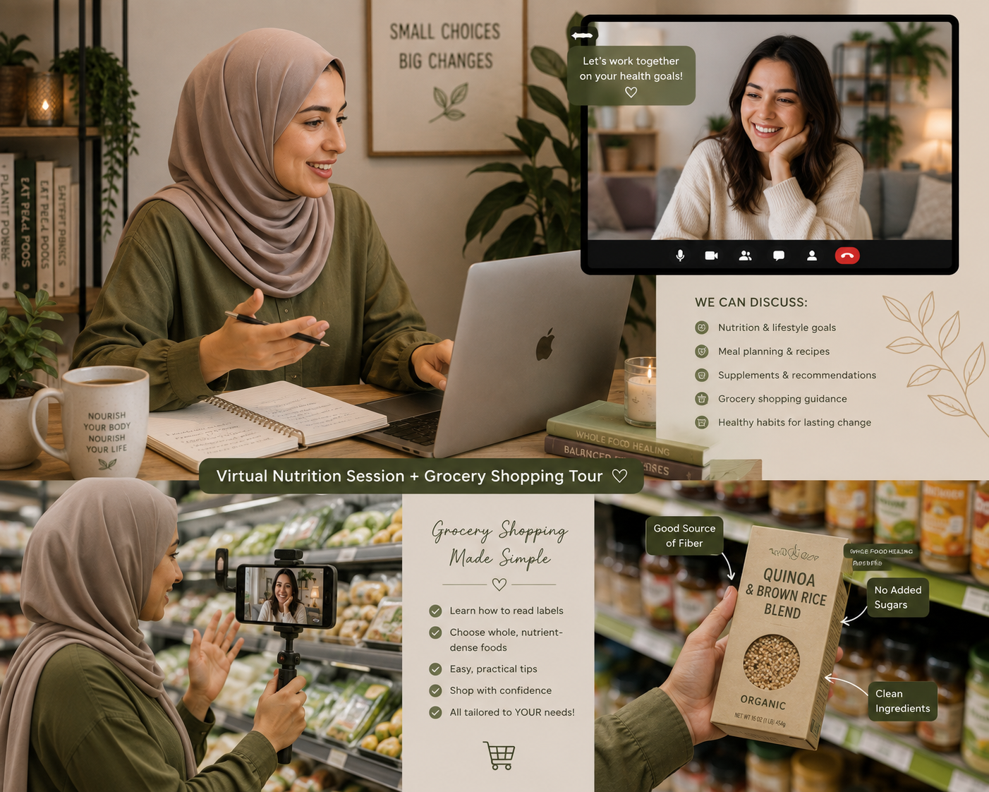 Virtual Grocery Shopping Tour