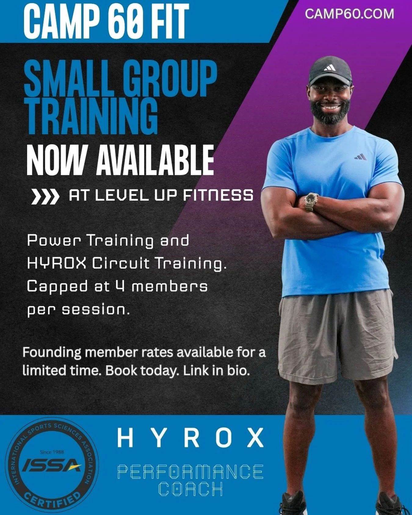 Been thinking about getting a trainer? Let&rsquo;s talk. 

I&rsquo;m Jason. ISSA Certified Personal Trainer and HYROX Performance Coach training out of Palm Harbor and Tampa.

Small group training is now open for booking at Level Up Fitness in Westch