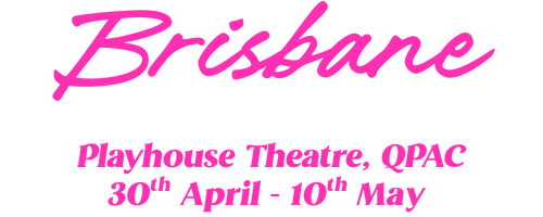 Pink text promoting a Shakespeare Theatre event from April to May.