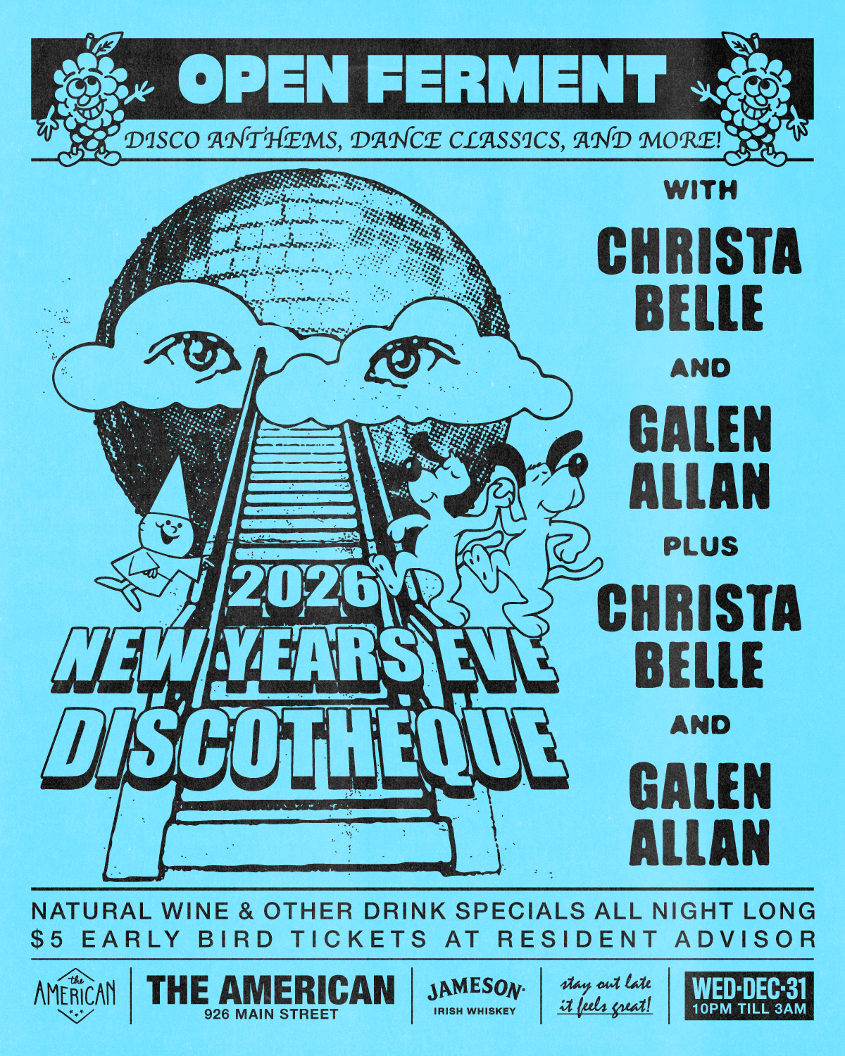 Open Ferment 2026 NYE Discotheque