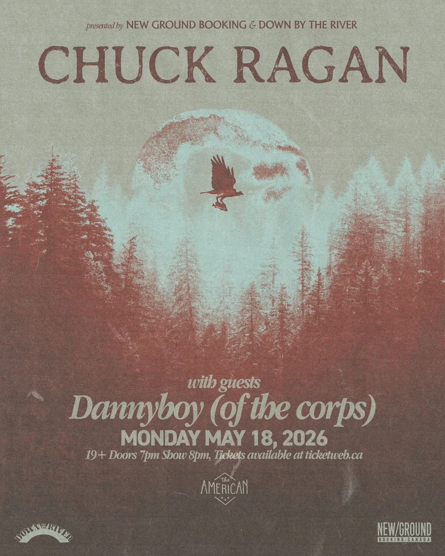 LIVE MUSIC AT AMERICAN IS SO BACK 📣 The heart-and-soul voice @chuckragan announced an extended tour with stops in Vancouver on May 18th right here on the main stage featuring hometown old mate @dannyboy2814 opening the night. Ticket Link in bio!⁠ 🌟