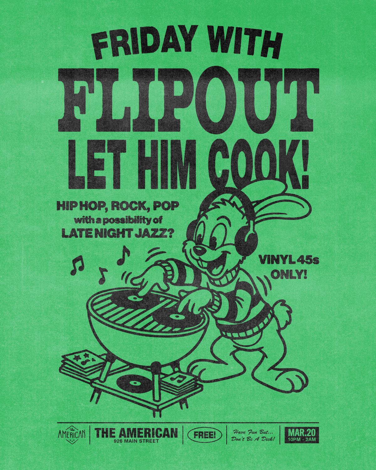 Friday with Flipout: Let Him Cook!