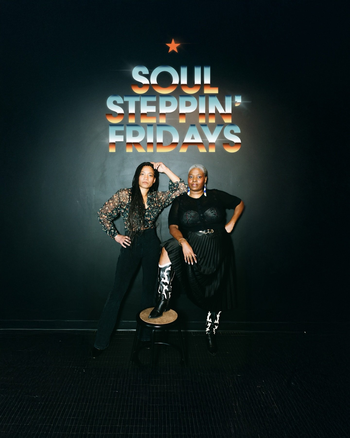 THIS FRIDAY WE&rsquo;VE GOT A REAL TREAT FOR YOU 🤠 🪩 Our fave gals are back at American to bring you an evening of late night jams and soul steppin&rsquo; dancing!!

Justine and Rhonda welcome y&rsquo;all in at 9pm and by 9:30pm Justine takes the s