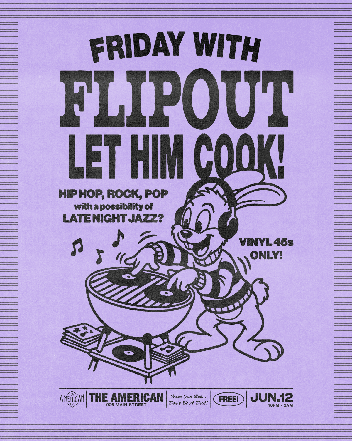 Friday’s with Flipout: Let him cook!