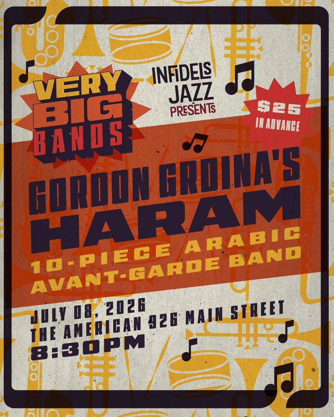VERY BIG BANDS : Gordon Grdina’s Harem 