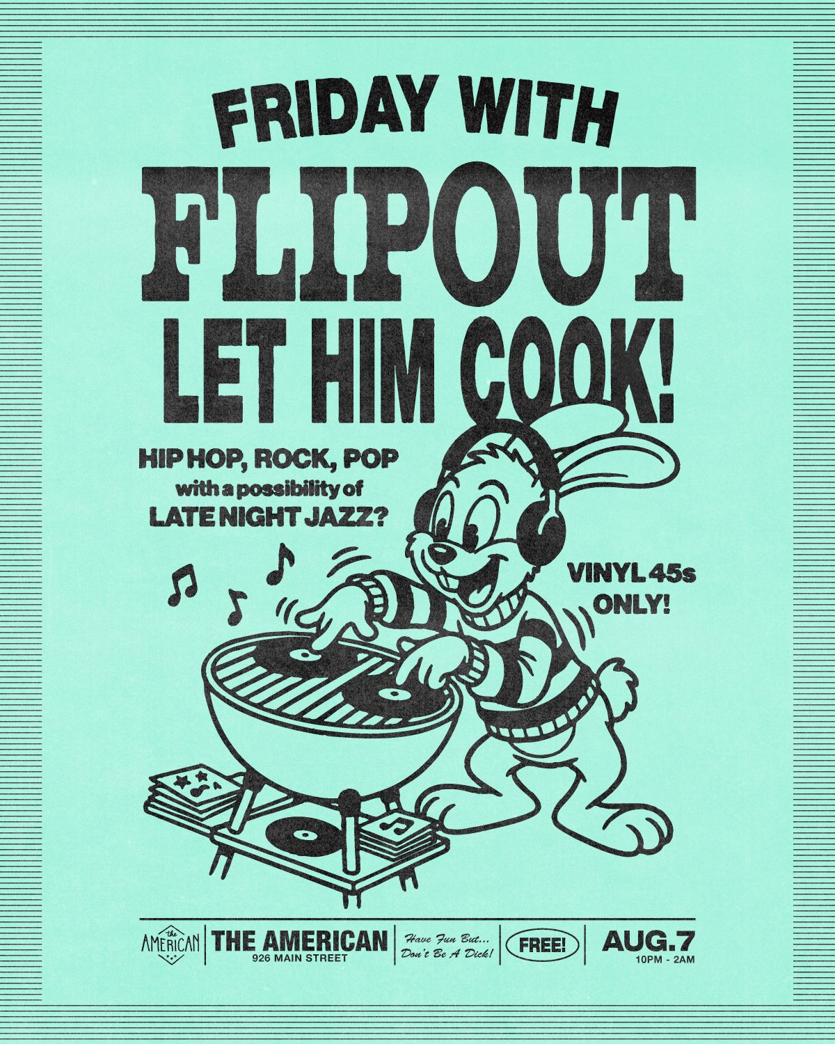Friday’s with Flipout: Let him cook! 