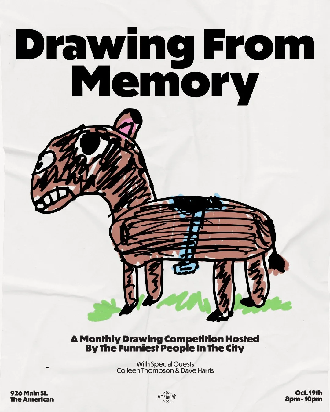 Drawing From Memory with Dave Harris
