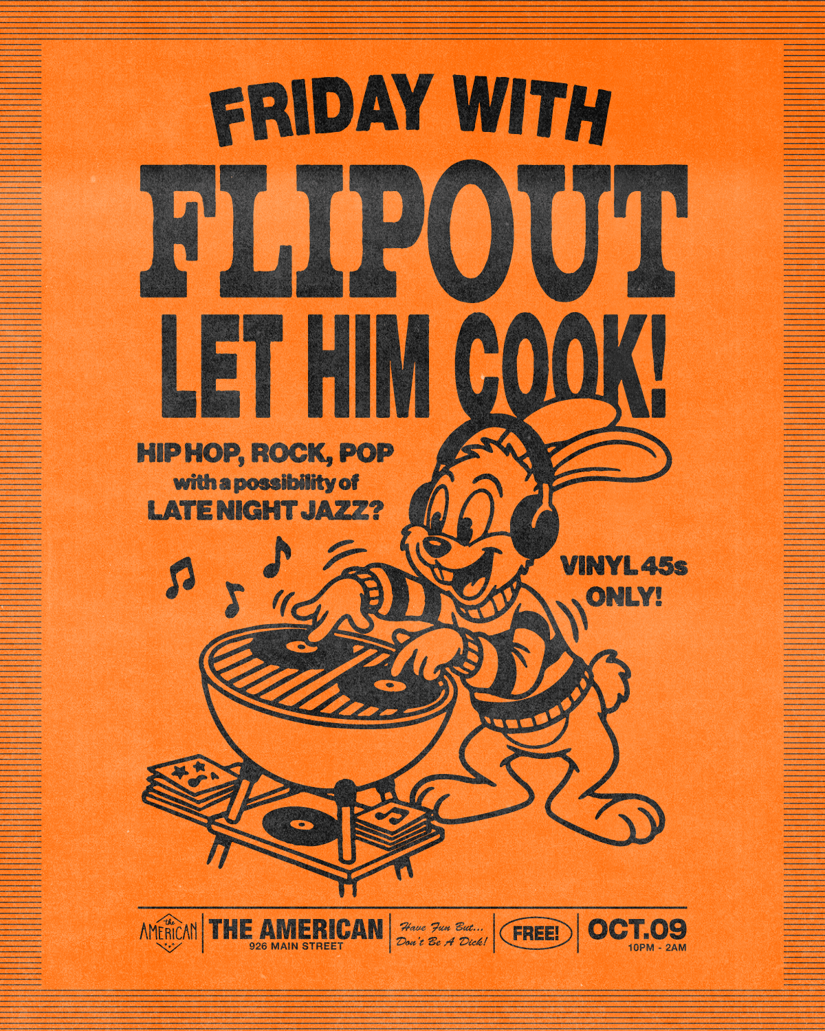 Friday’s with Flipout: Let him cook! (Copy)