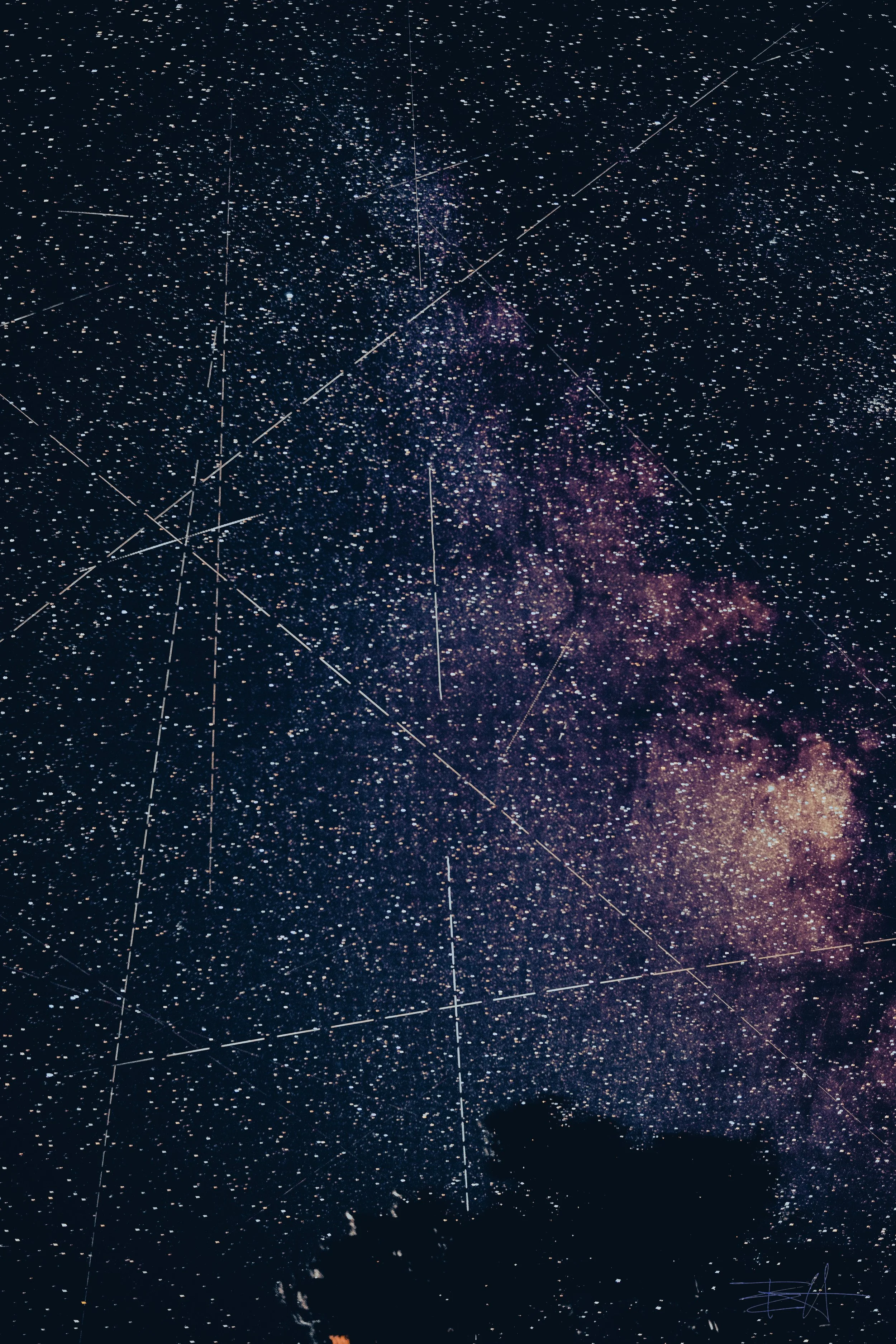 Milky way over Albion timelapse