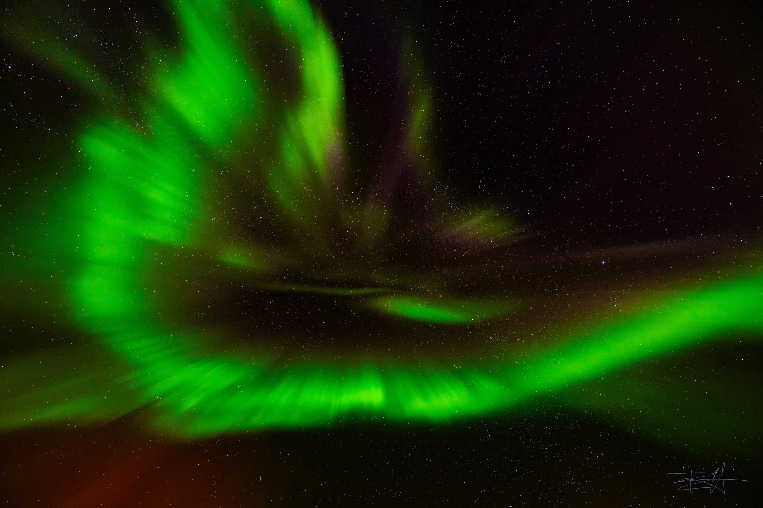 Aurora borealis in Iceland 1