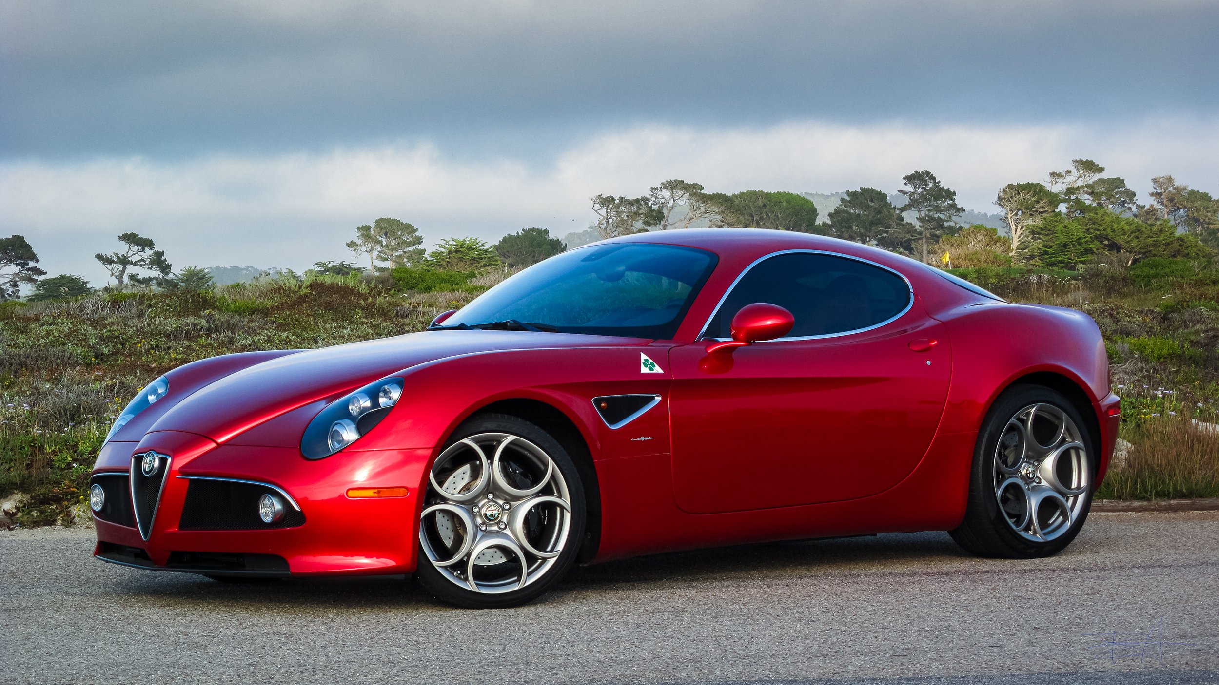 2008 Alfa Romeo 8c at Pebble Beach 5