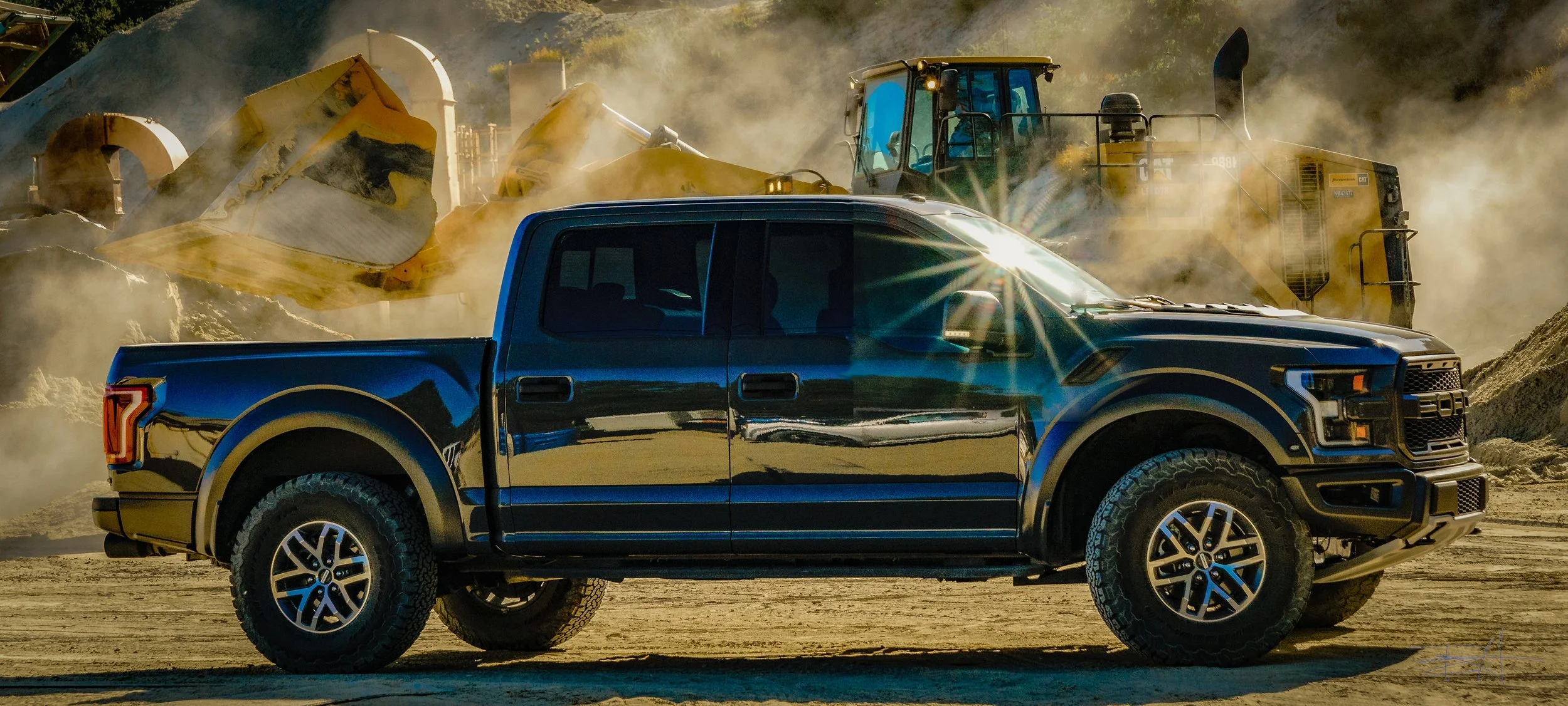 Ford Raptor at Canepa Motorsports shoot