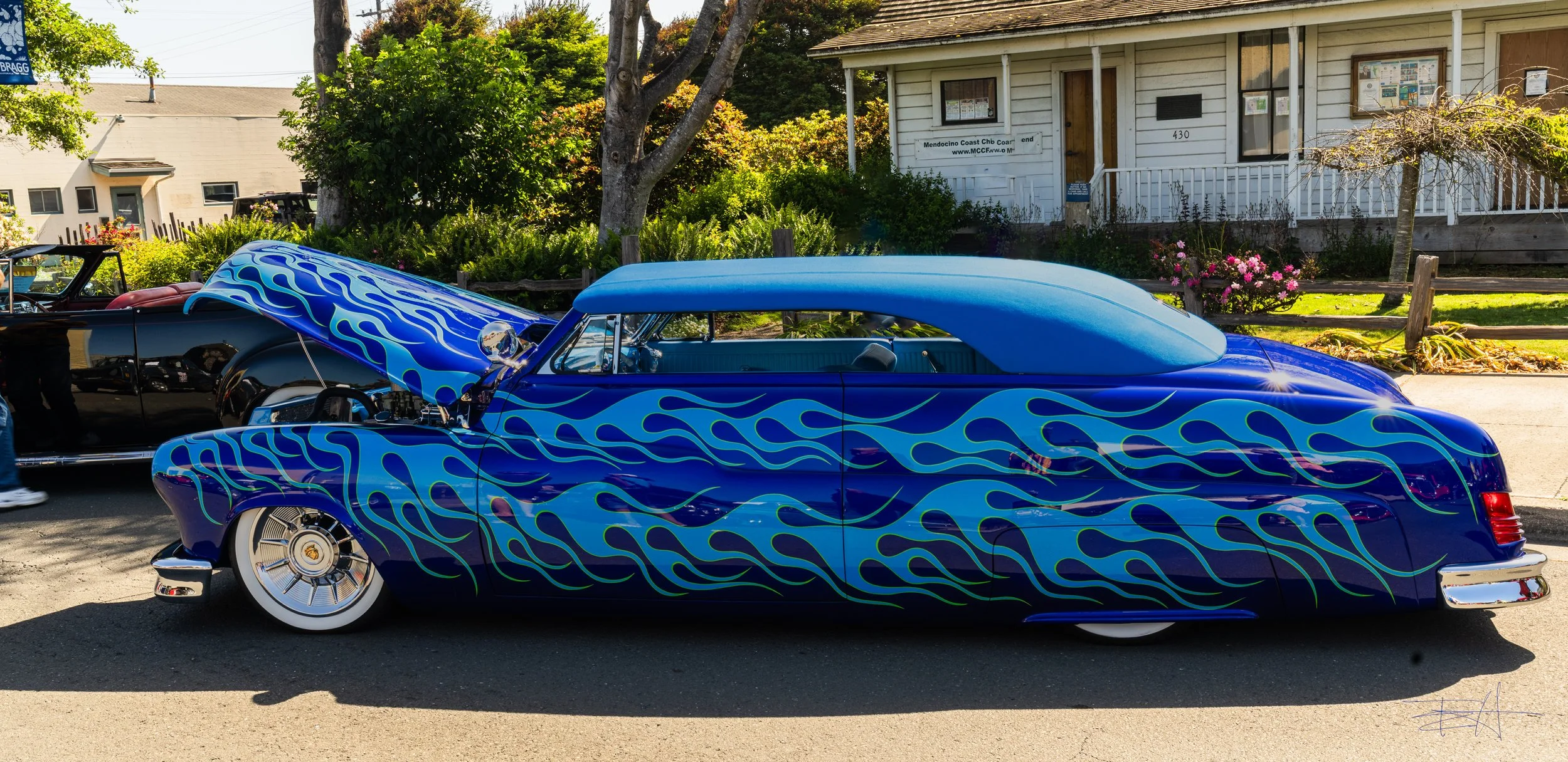 Big BLue Custom at NorCoast Rodders Car Show