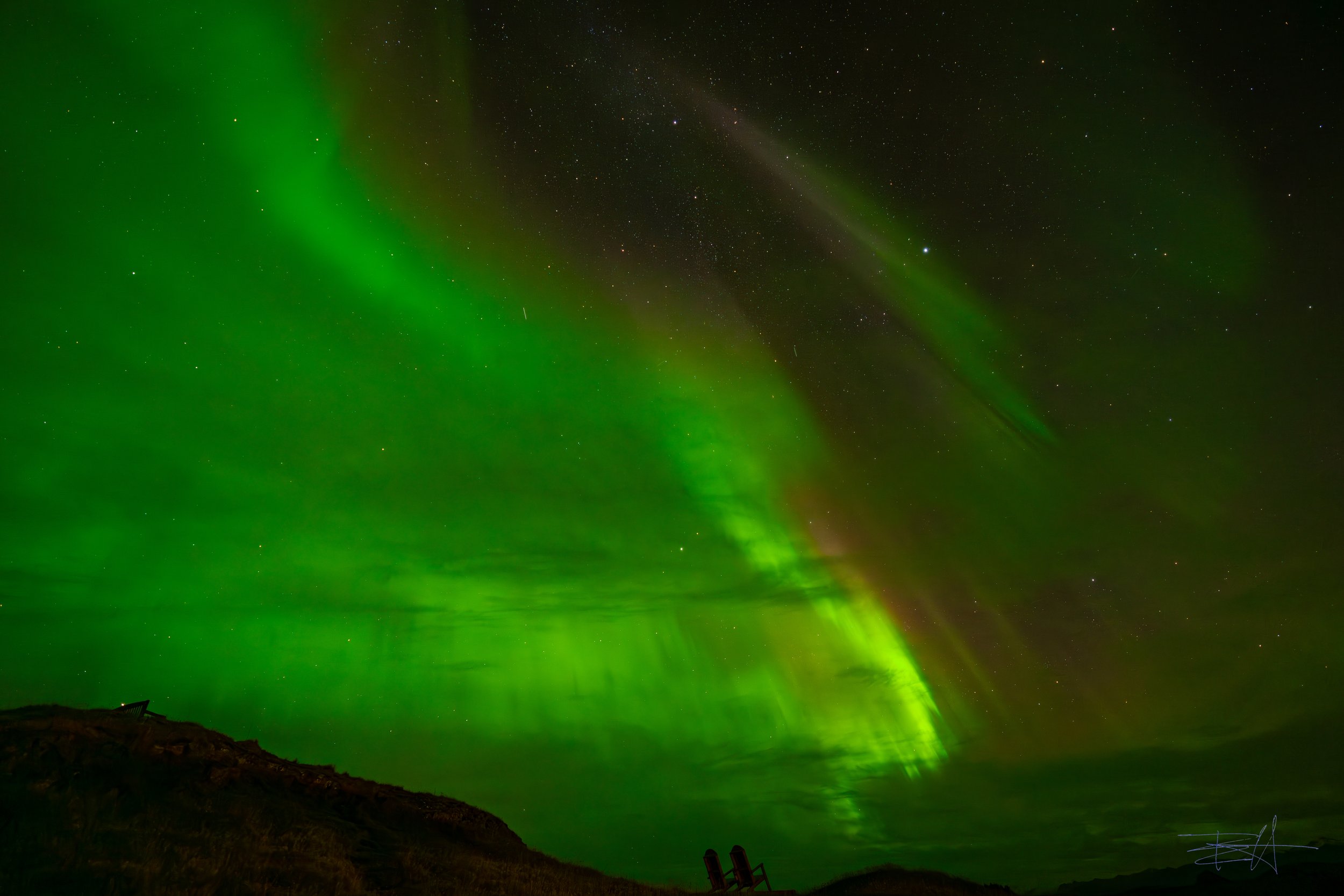 Aurora borealis in Iceland 6