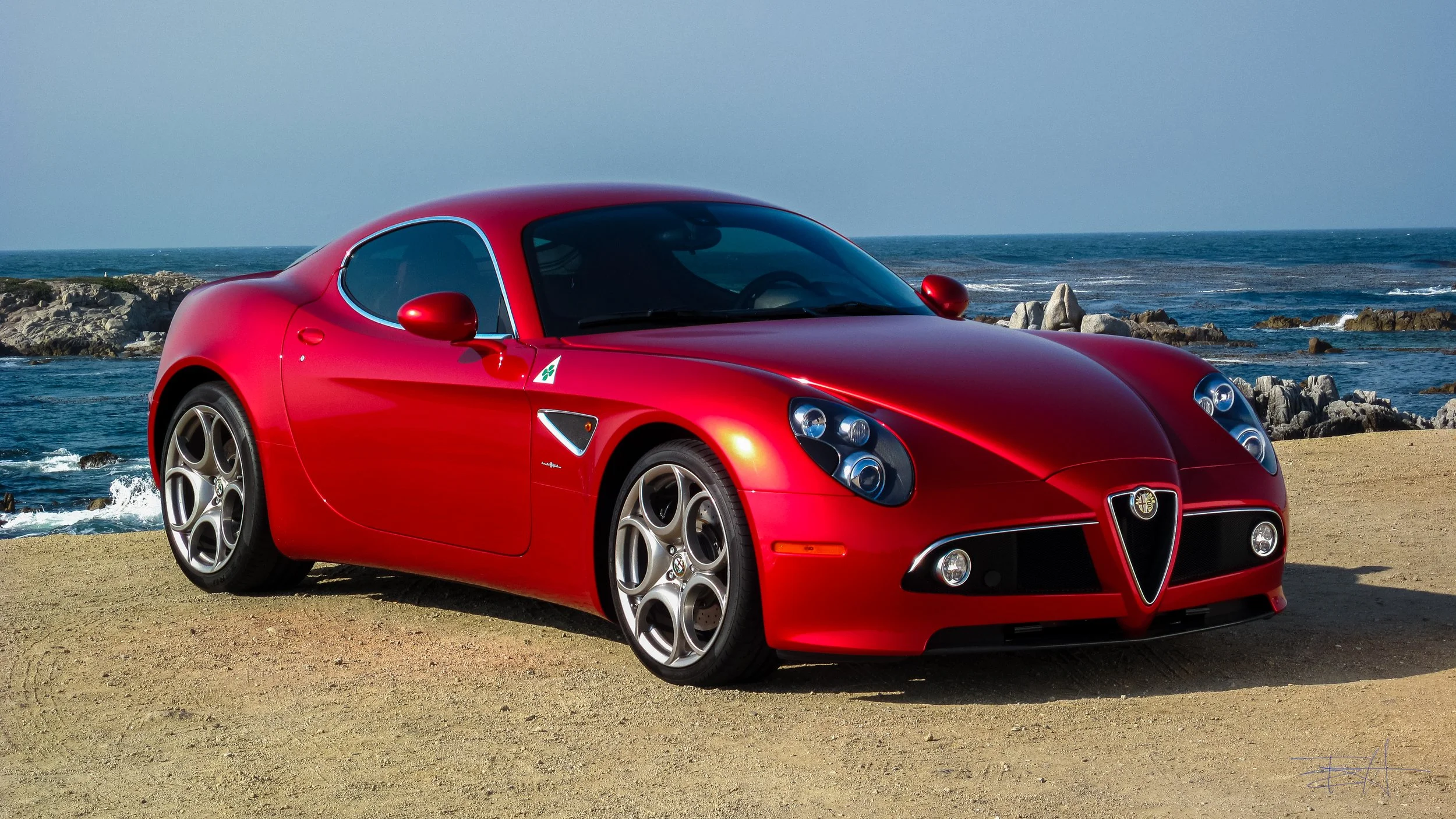 2008 Alfa Romeo 8c at Pebble Beach 4