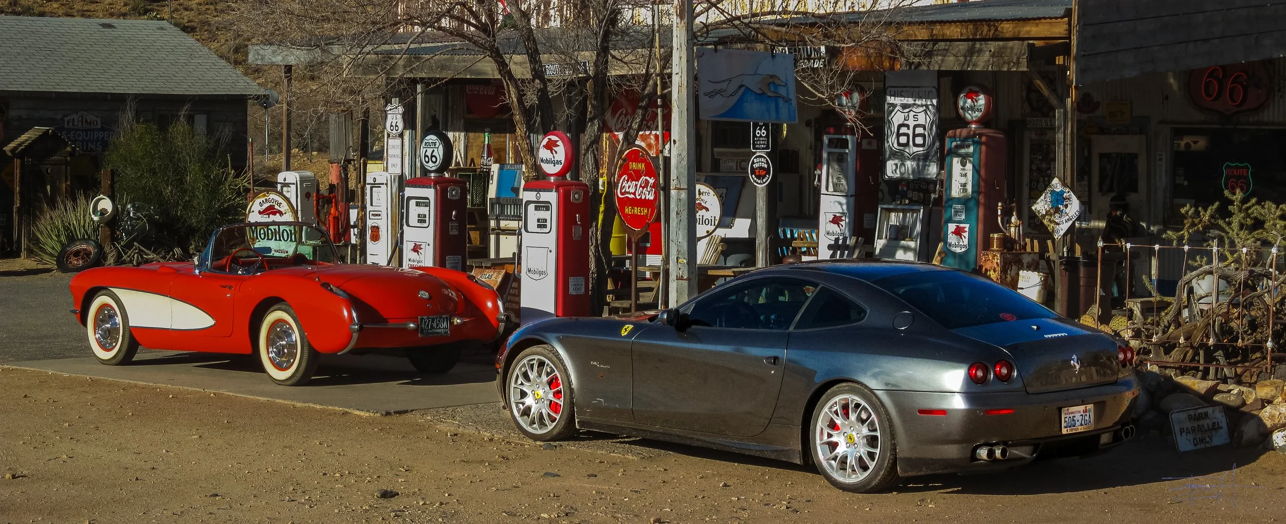 2004 Ferrari 612 Scaglietti on Route 66