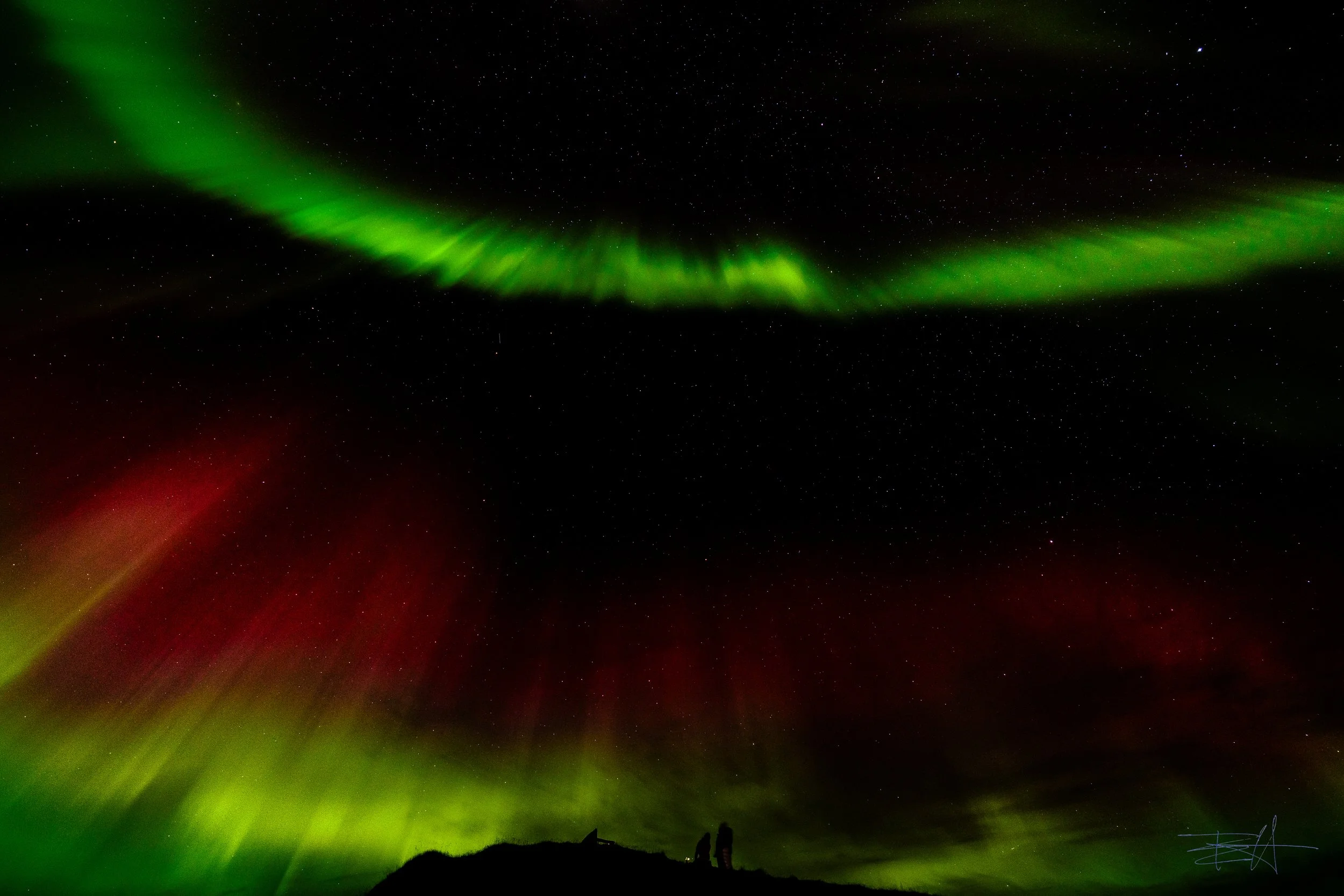 Aurora borealis in Iceland 2
