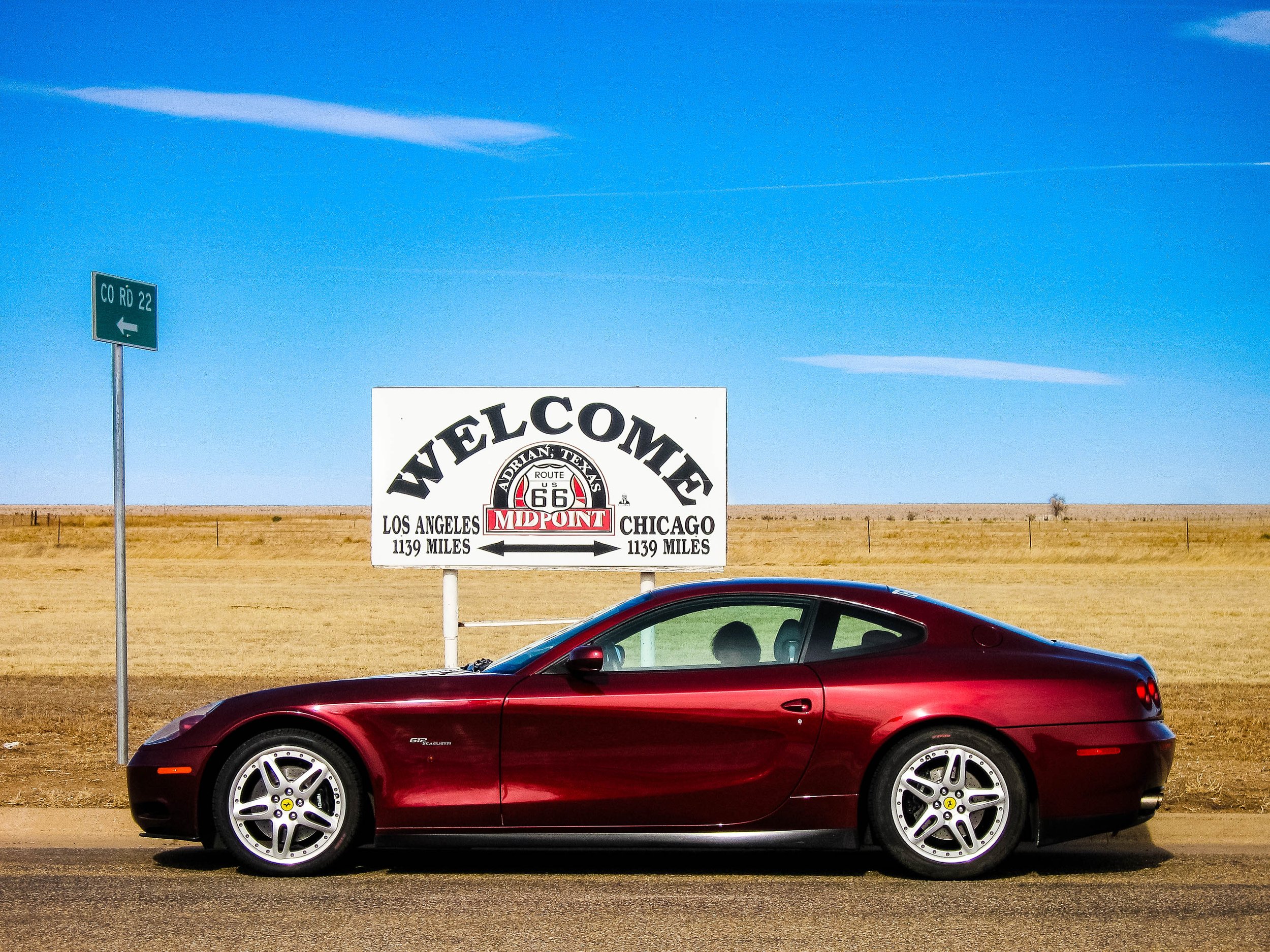 2005 Ferrari Scaglietti on Rt 66