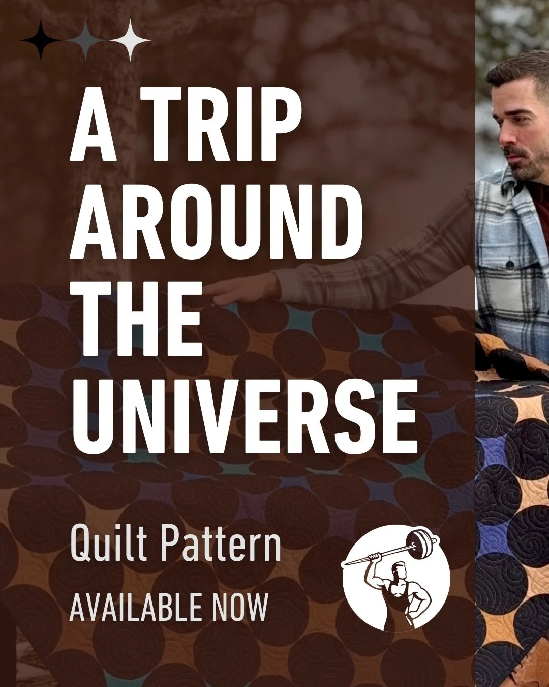 ✨ The quiltiverse just expanded ✨

My very first quilt pattern, A Trip Around the Universe, is officially available for purchase! This design reimagines the classic Trip Around the World with curved piecing, depth, motion, and a little cosmic drama s