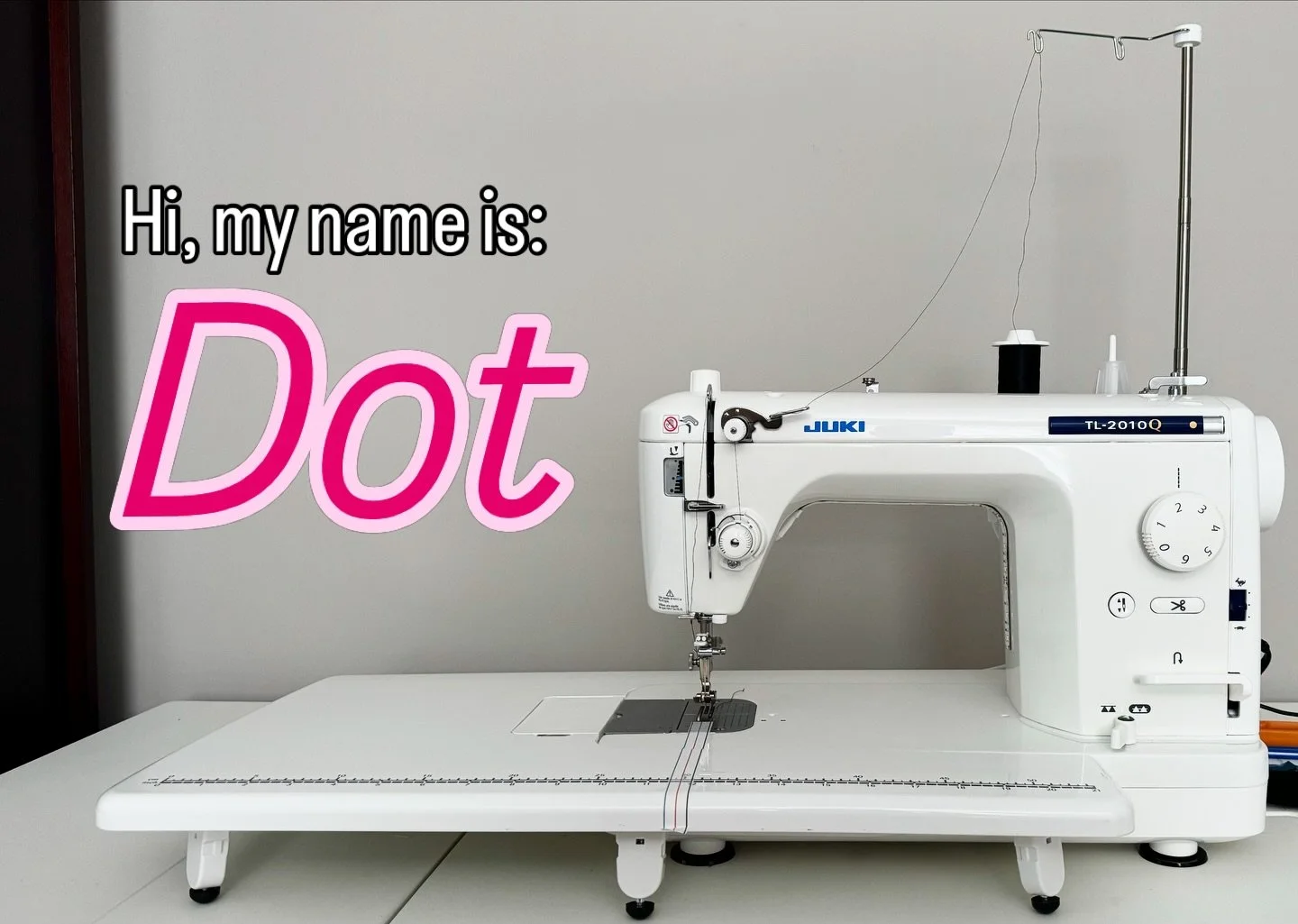 #igquiltfest2026day3 is about the sewing machine! This is the first time I get to share this machine in this context. Coming up on my second anniversary with my Juki TL2010Q and I love this machine. It&rsquo;s a mechanical marvel in piecing and quilt