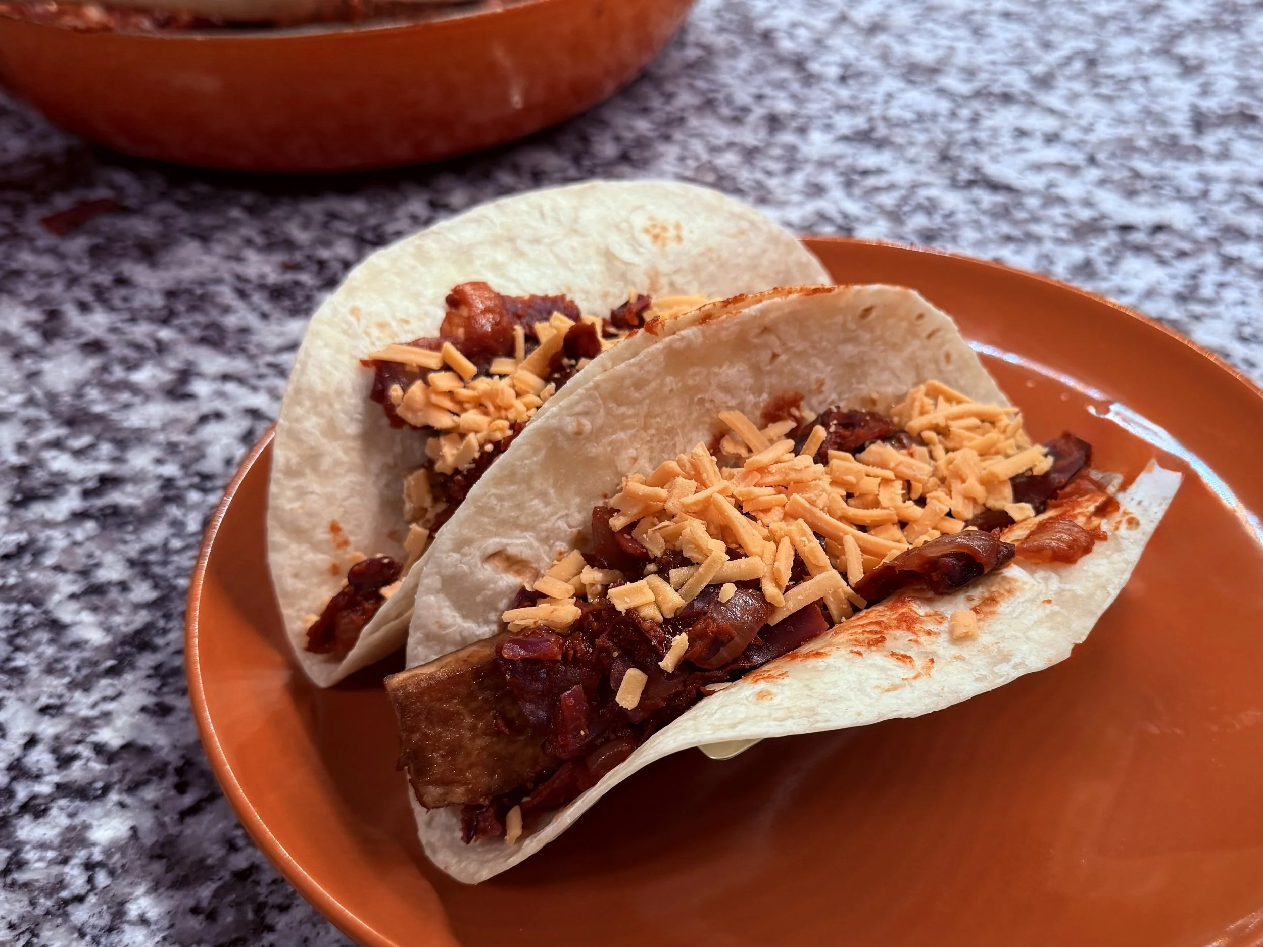 Vegan Tofu and Red Cabbage Tacos