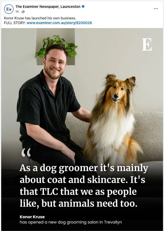 The Examiner newspaper social post