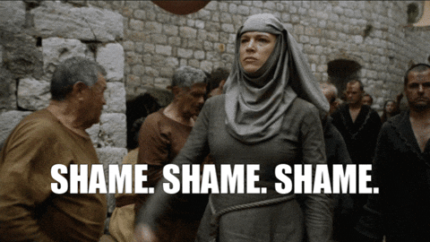 Embarrassed shame gif