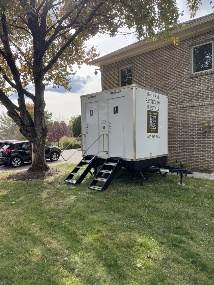 Exterior — Ingram Restroom Rentals luxury restroom trailer