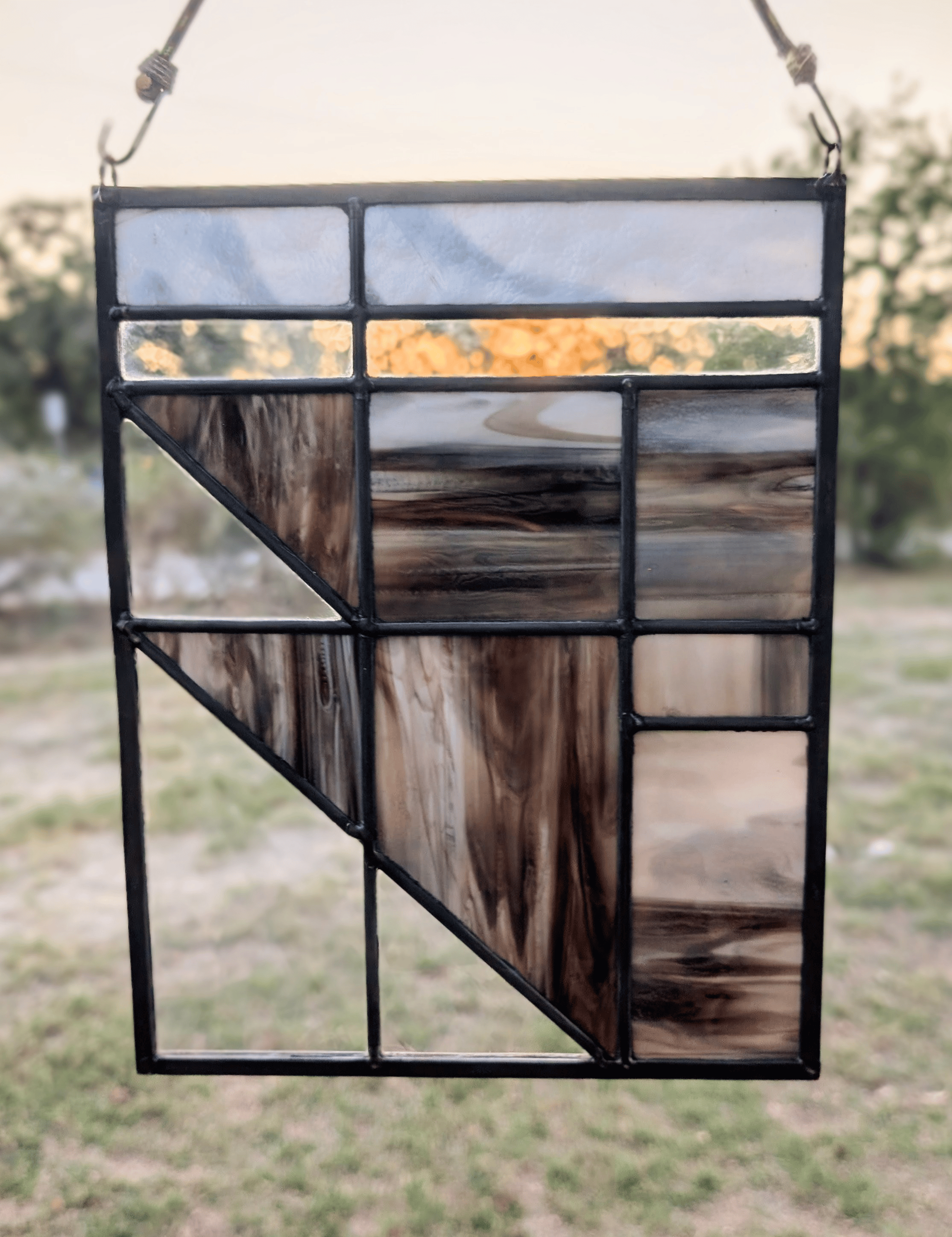 Marbled Modern Geometric (Lead)