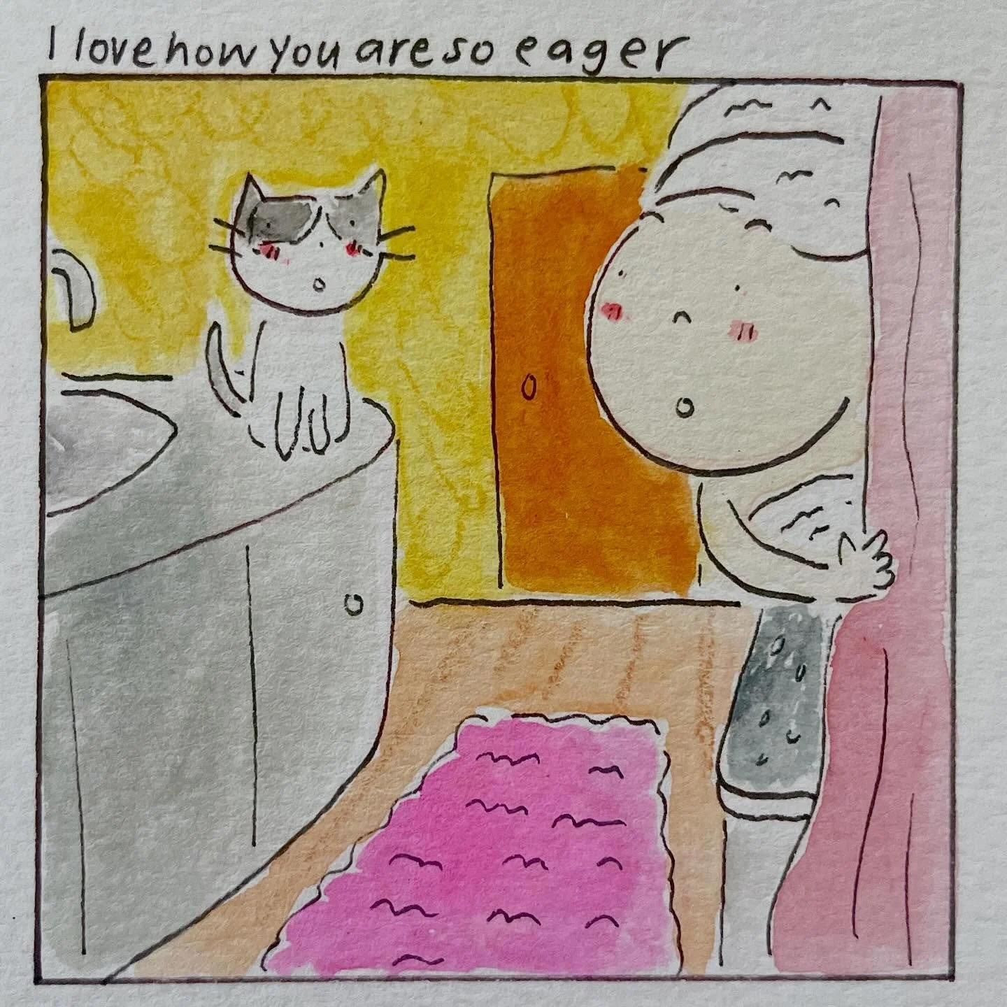 Thank you Emma and Rigatoni for letting me illustrate your relationship! 🫶 custom comic commissions available in my shop! Head there for more info ⭐️😊

#cat #comic #catlife #illustration #fypage