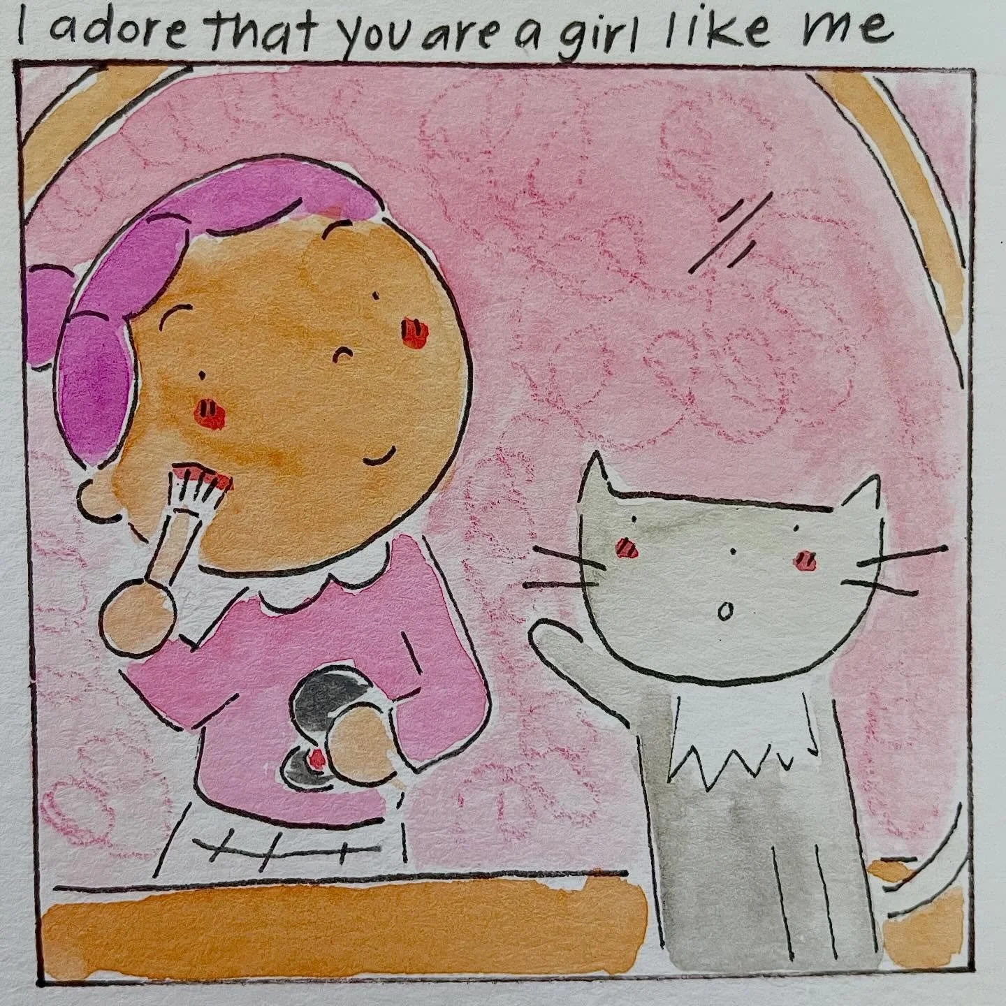 me and my girl cat against the world!!! 

This comic is now available on my shop! ⭐️

#fyp #cat #cattok #comic #illustration