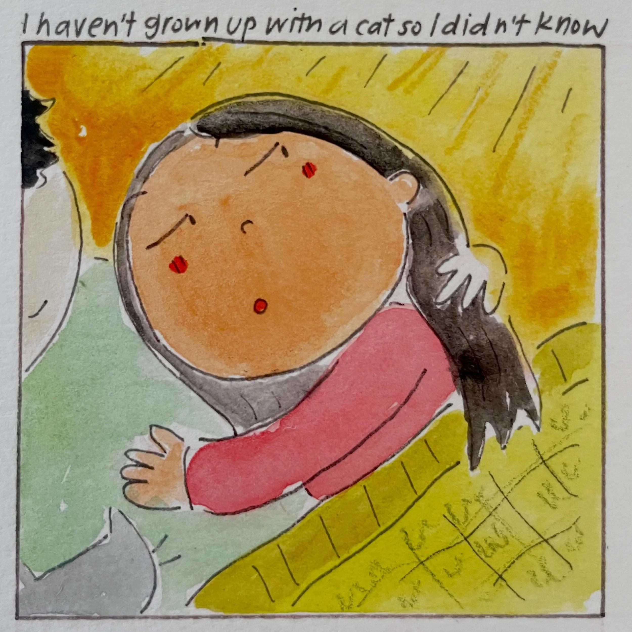 sharing another recent commission! ⭐️ thank u julie and her cat rigatoni (or tony for short haha) for entrusting me with your comic! 

comic commissions and more are available on my shop now! ⭐️🌀

#comic #cat #cats #cartoon #commission