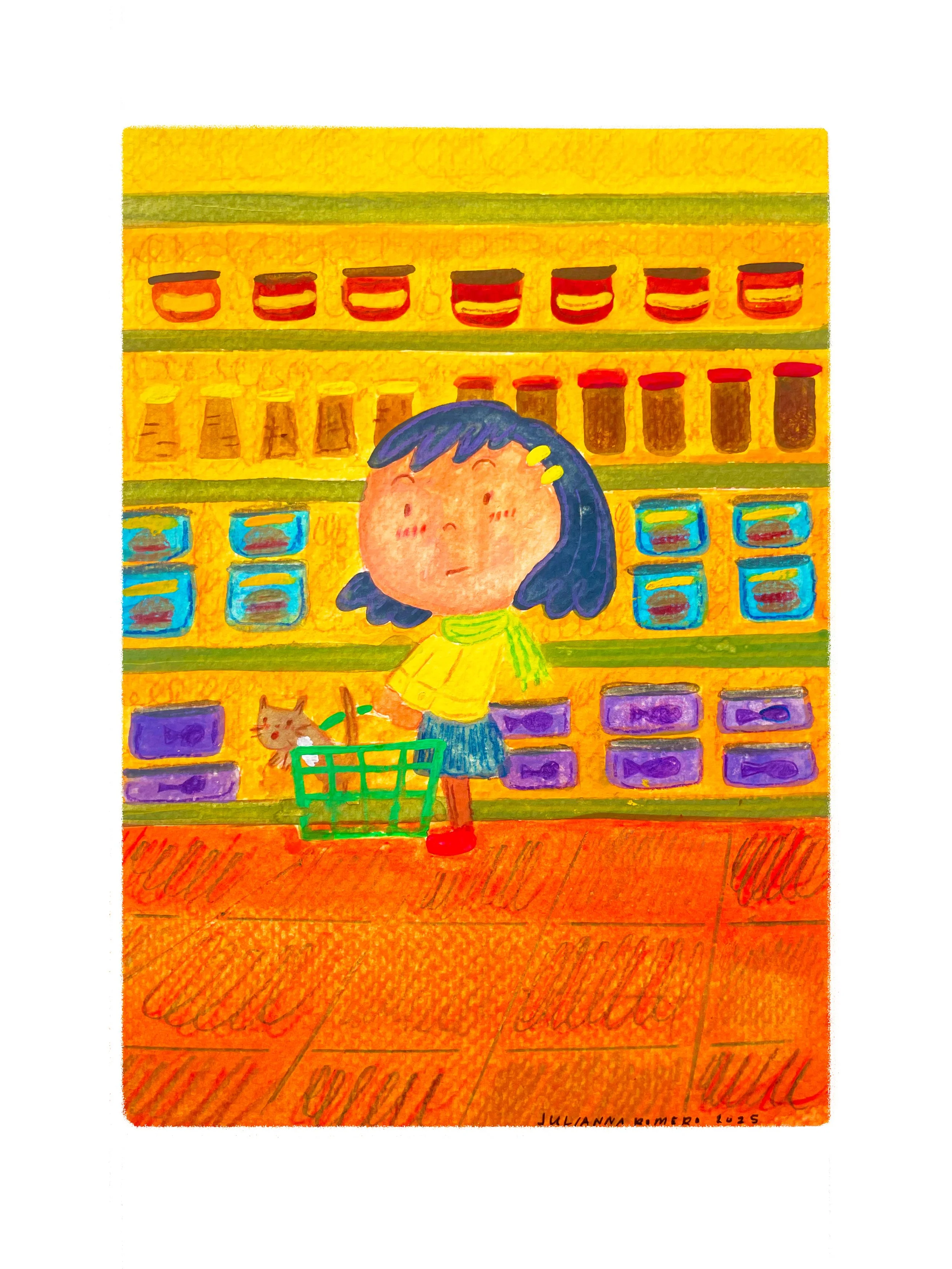 Canned Food Aisle Print | 8x10 inches