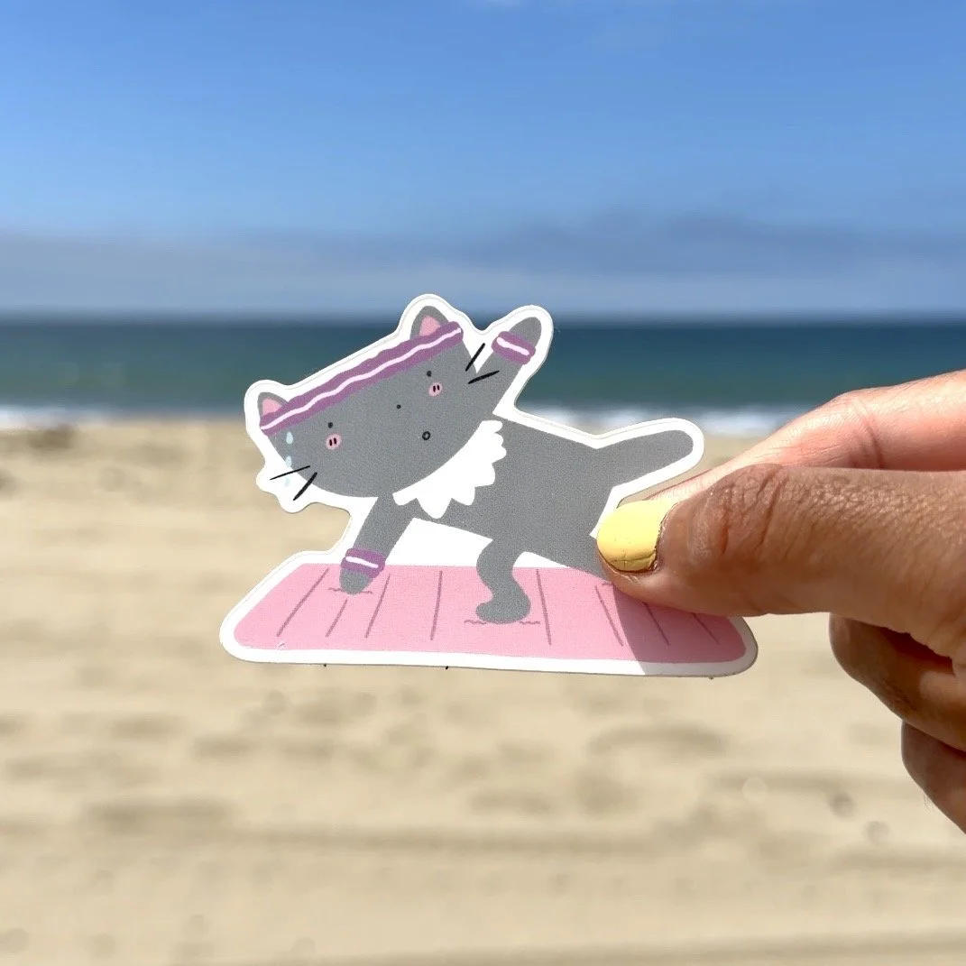 melon workout sticker
