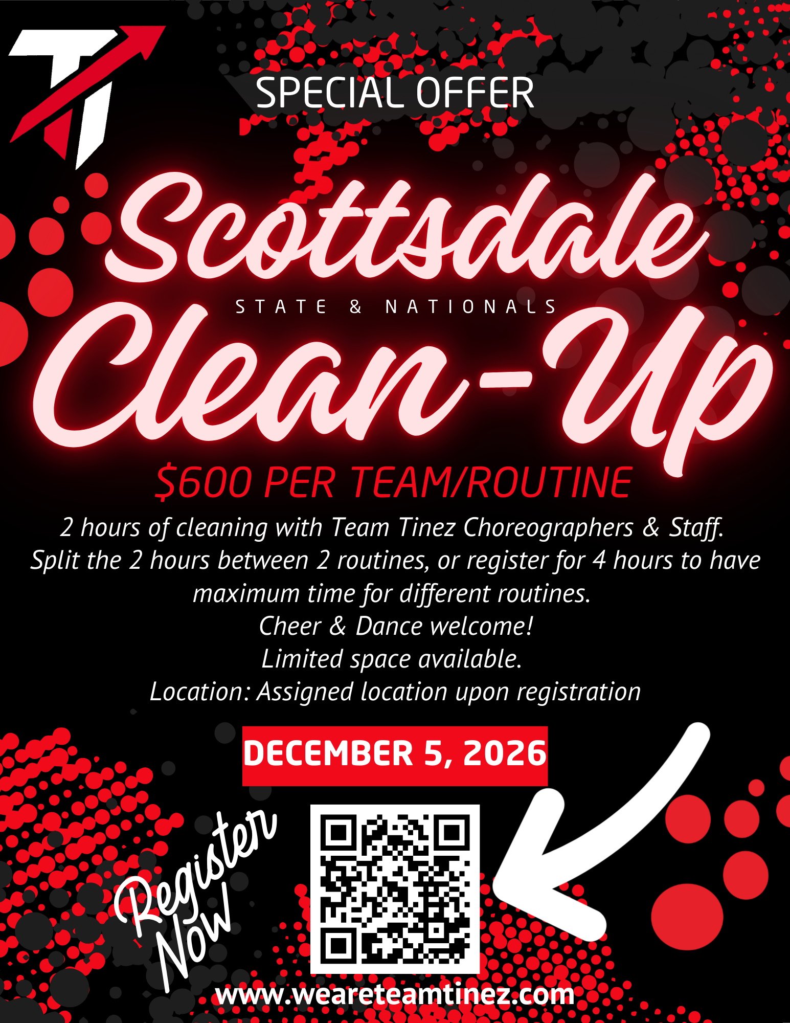 Scottsdale Cheer & Dance Competition Routine Clean Sweep