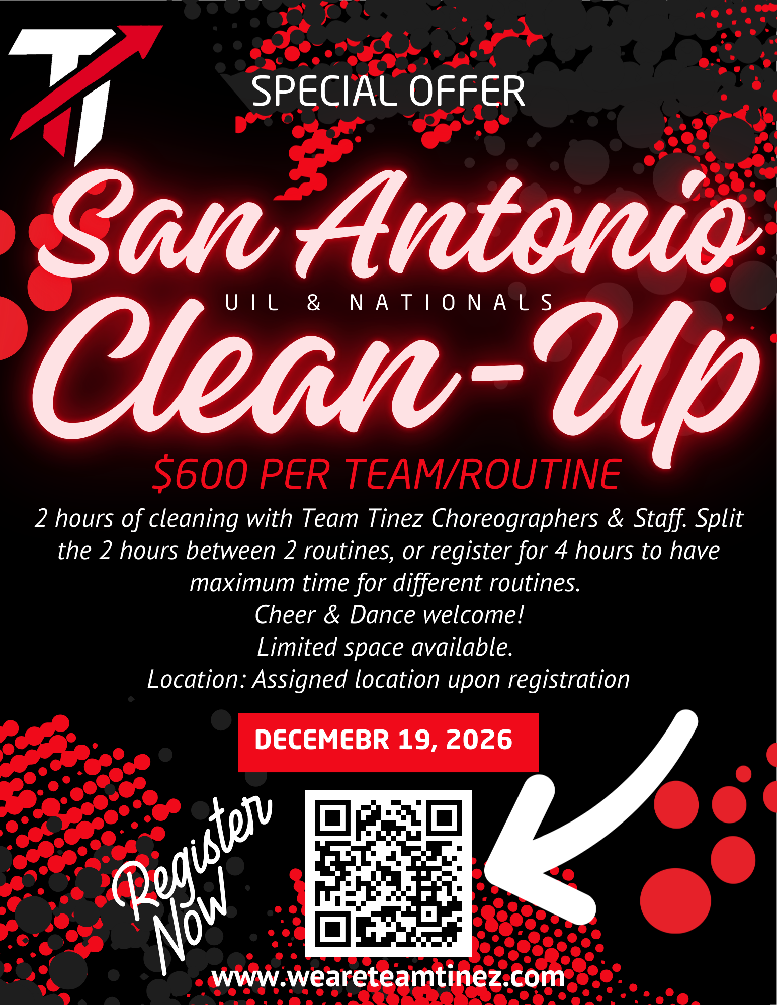 San Antonio Clean Sweep Flyer