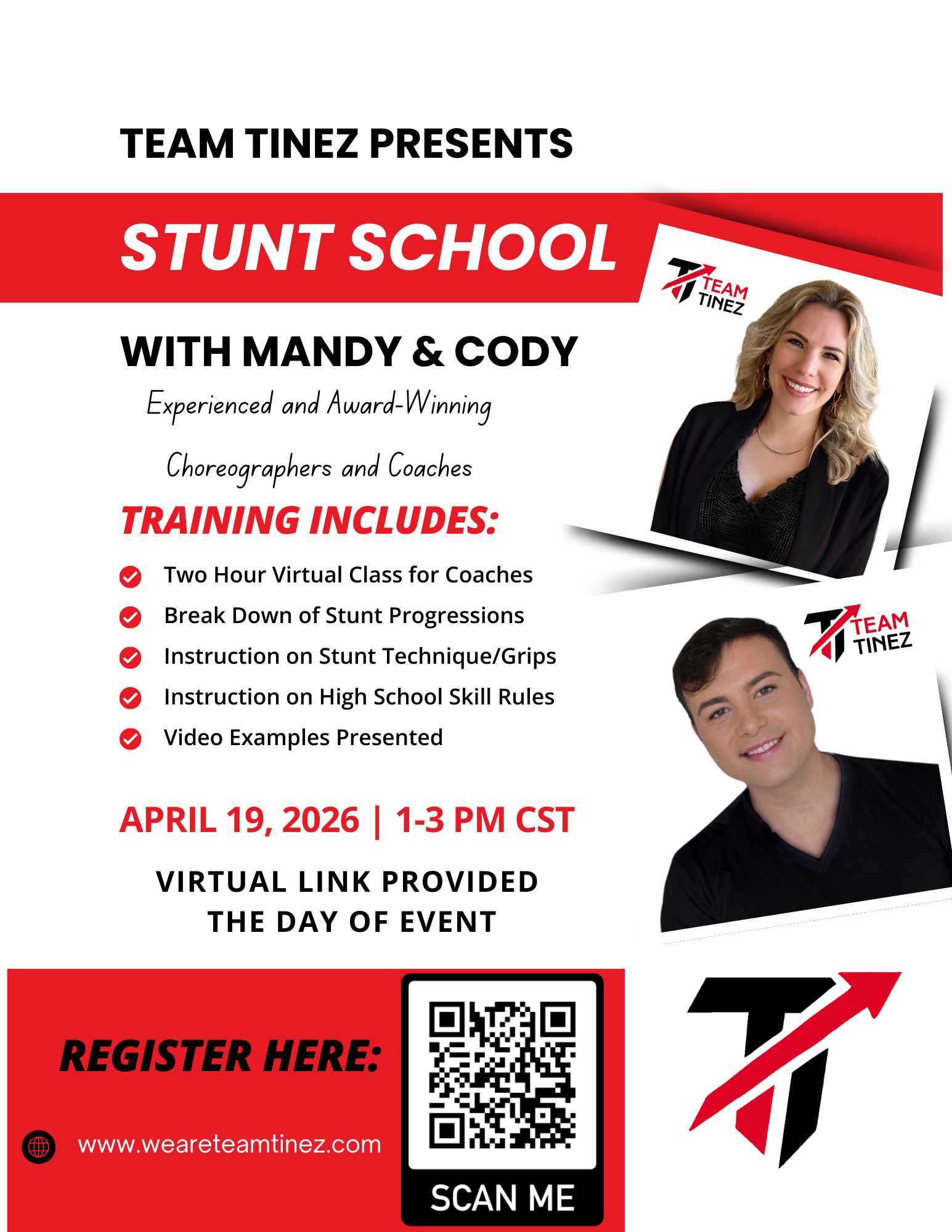 Stunt School Flyer