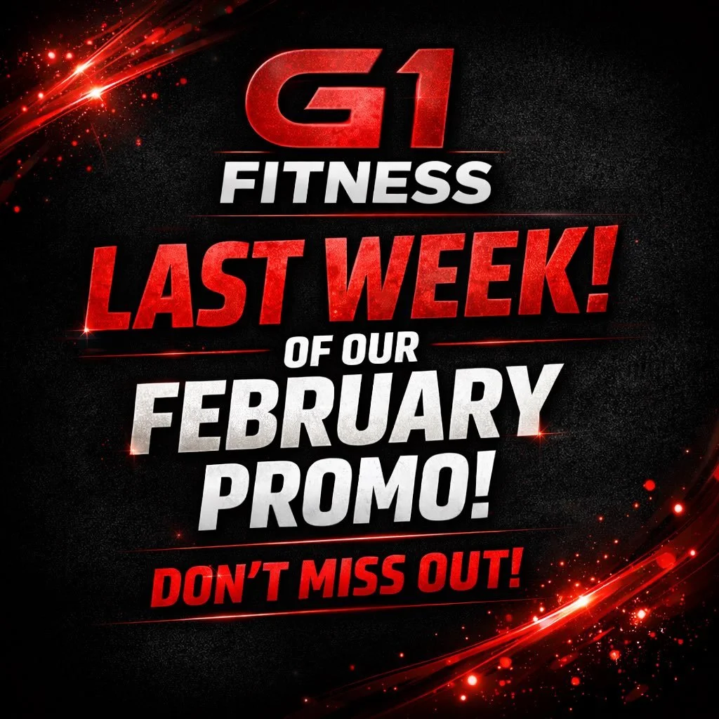 🚨Calling all Anaheim🚨
this is the last week of our February promo at G1 Fitness If you&rsquo;ve been thinking about joining, this is a great time to jump in. We&rsquo;d love to have you.👏🏼👏🏼

#g1fitness #oc #anaheim #febpromo #community