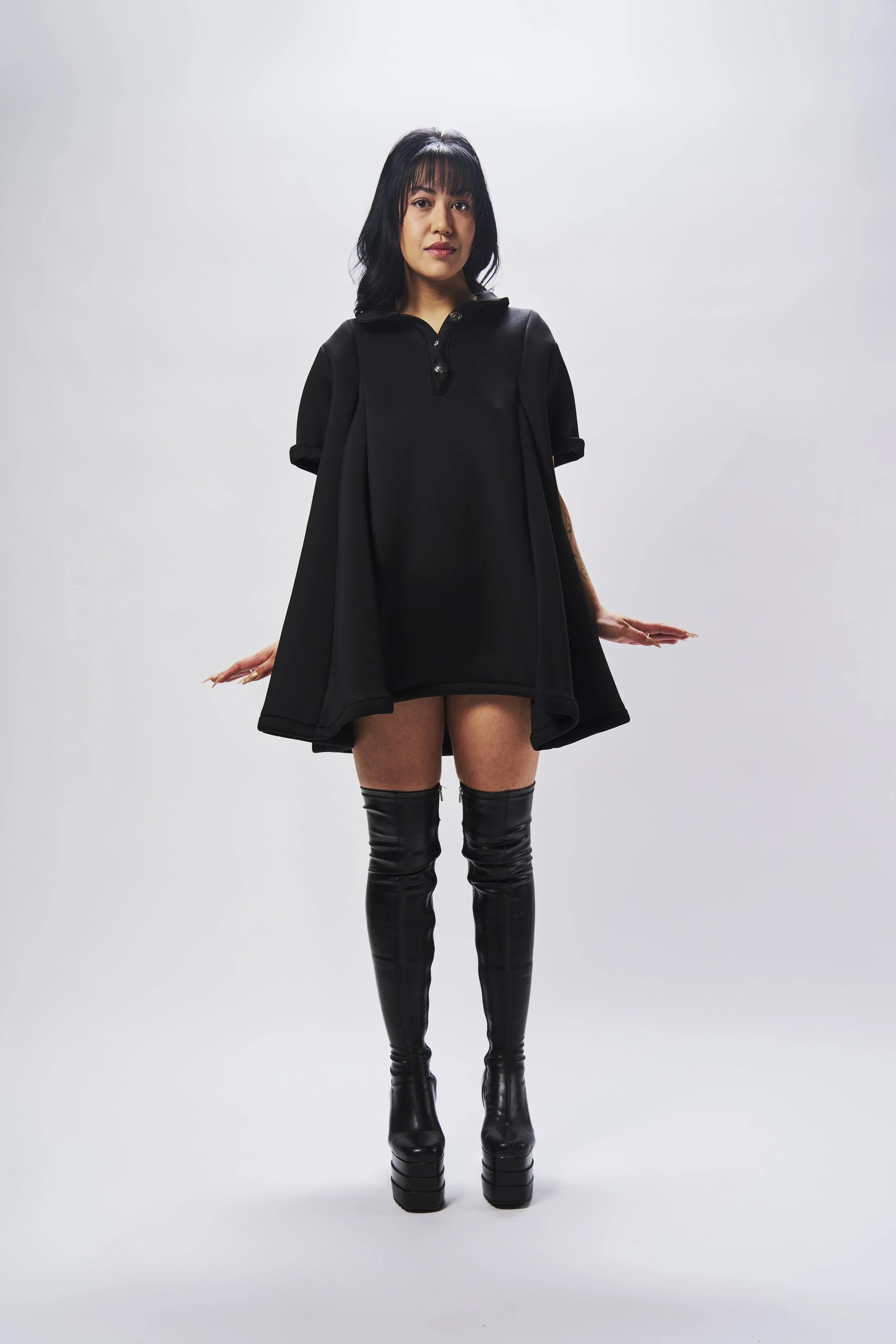 Babydoll Dress - Black