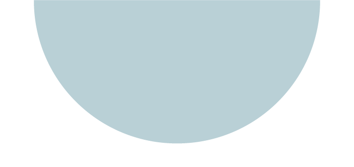 A large light blue circle or sphere against a transparent background.