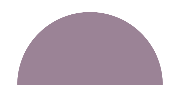 A purple circle with a transparent background