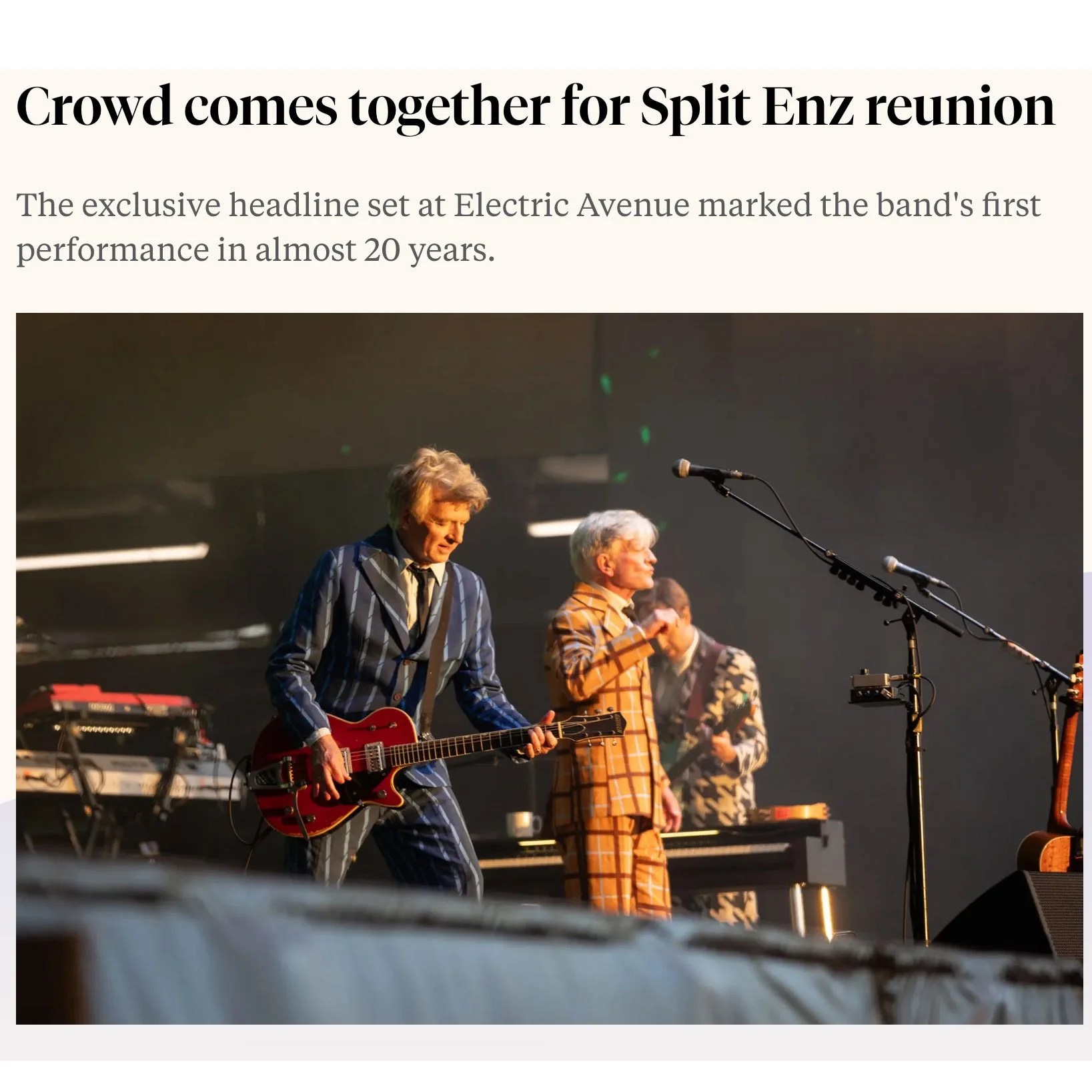 Split Enz - Electric Avenue reviews