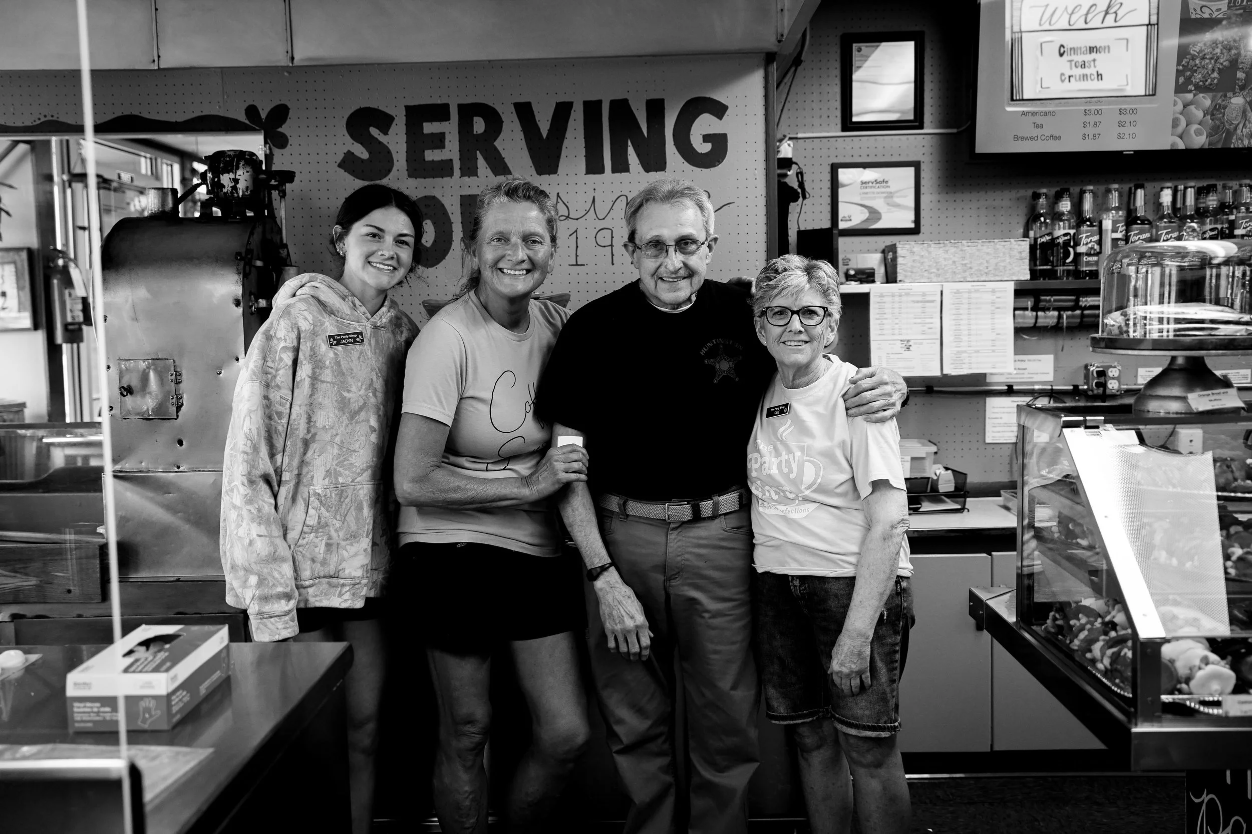 Lynette Dowden and Freddie Tackett - The Party Shop.