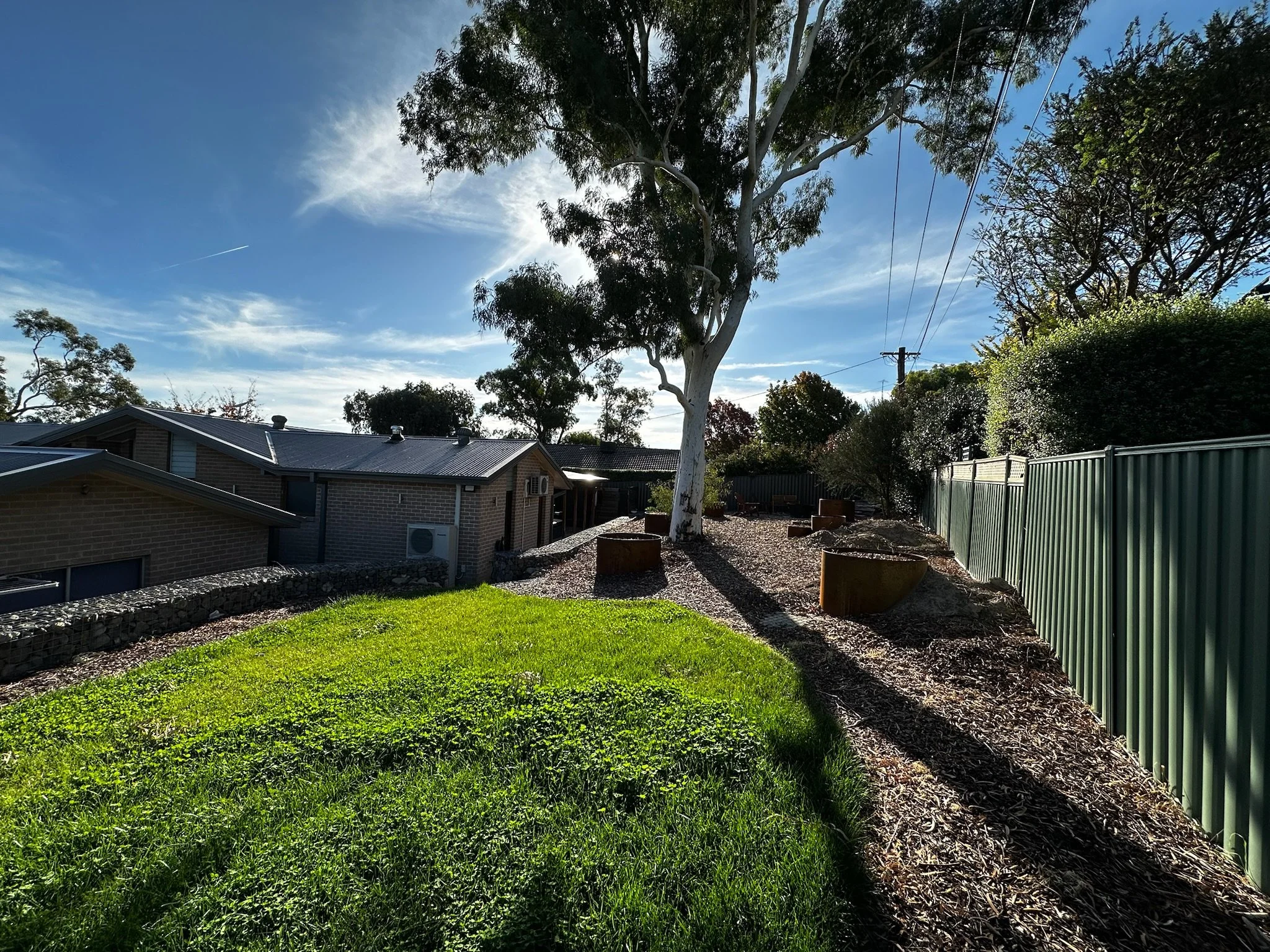 Canberra garden in Flynn before landscape design