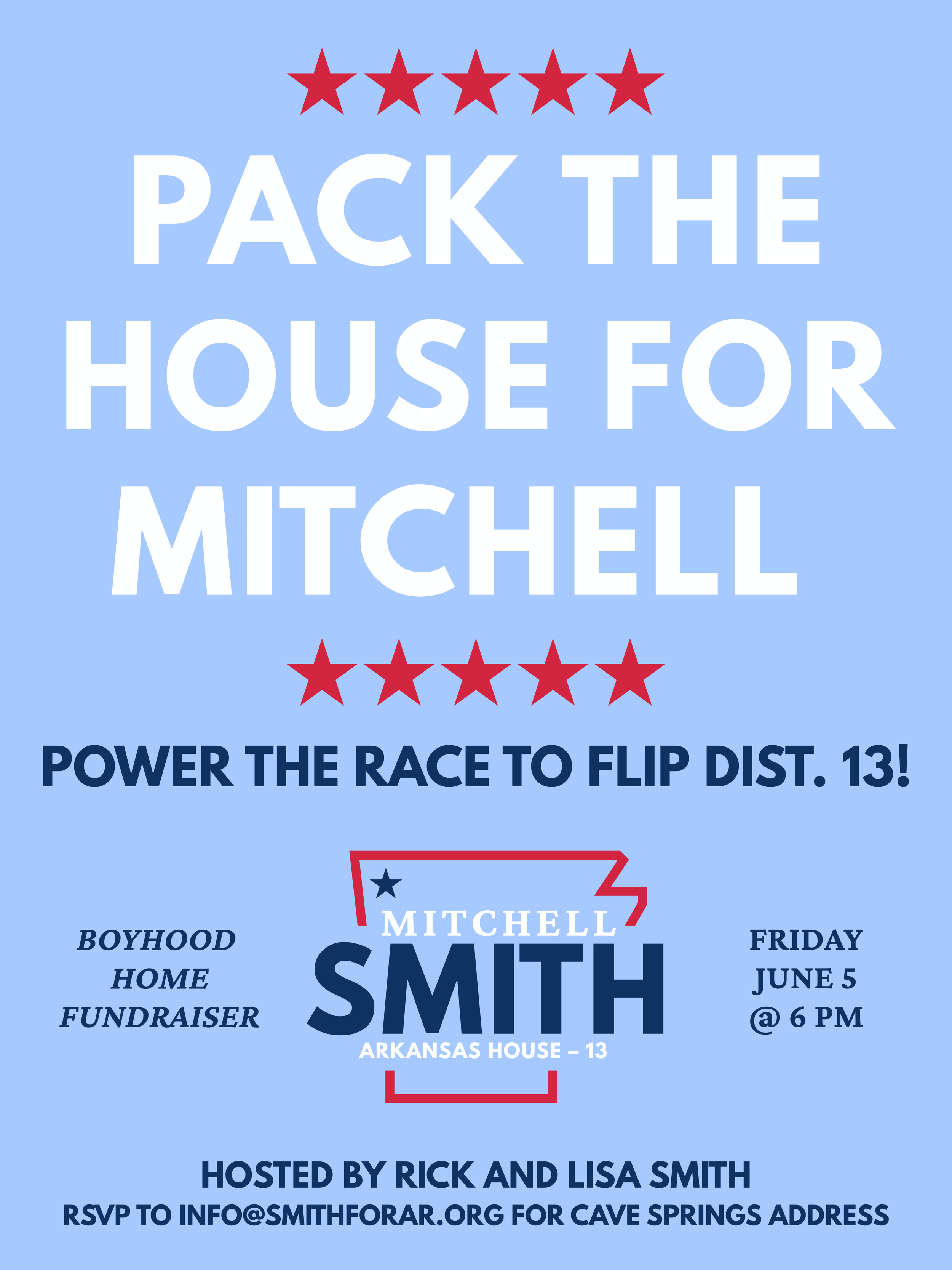 Mitchell’s childhood home fundraiser