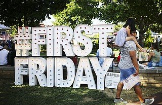Bentonville First Friday - August
