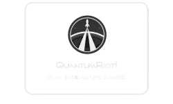Quantum Riot Logo - Play In Real Life Games